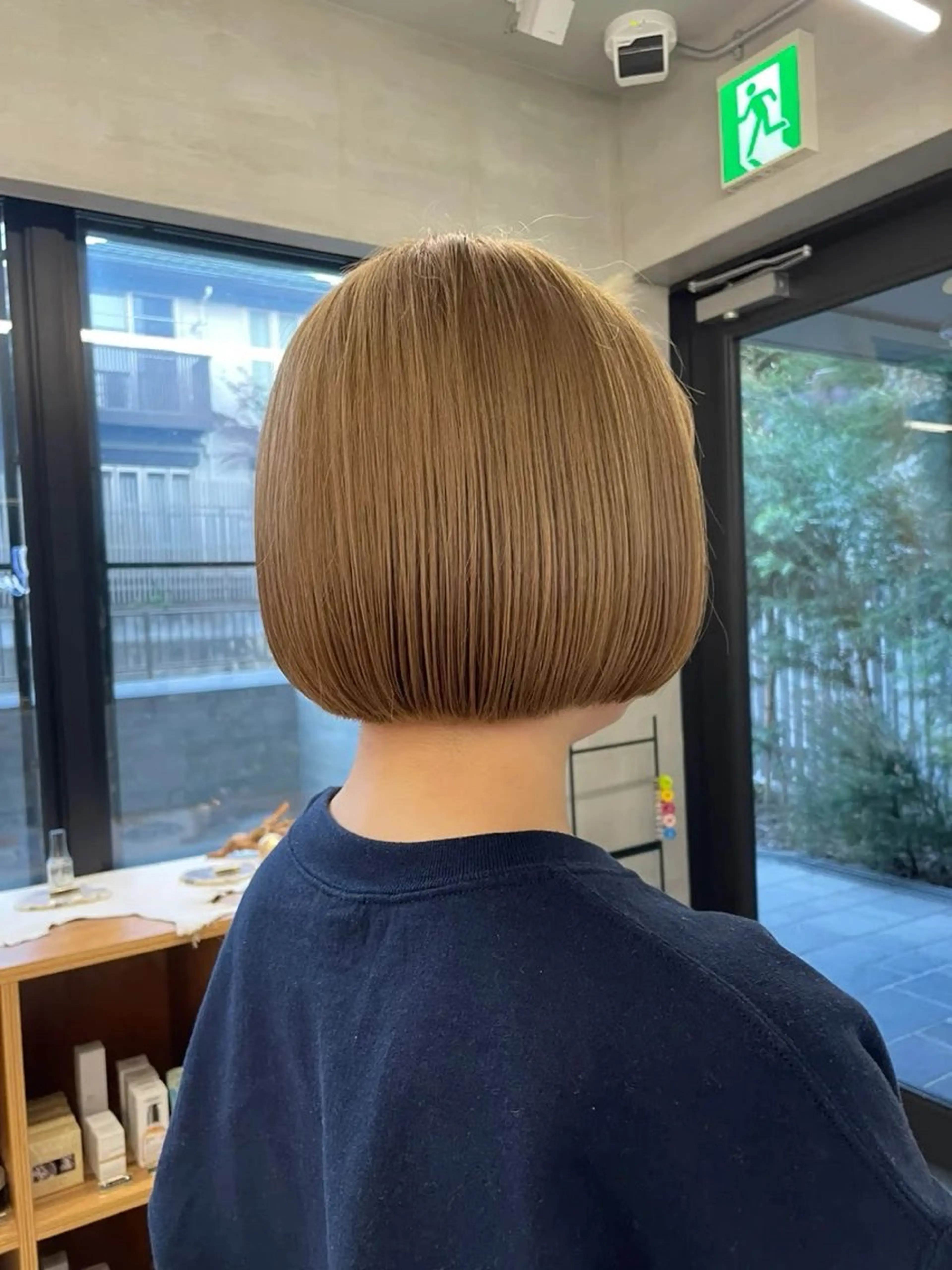 ショート ボブ 鶴井 美空のヘアスタイル