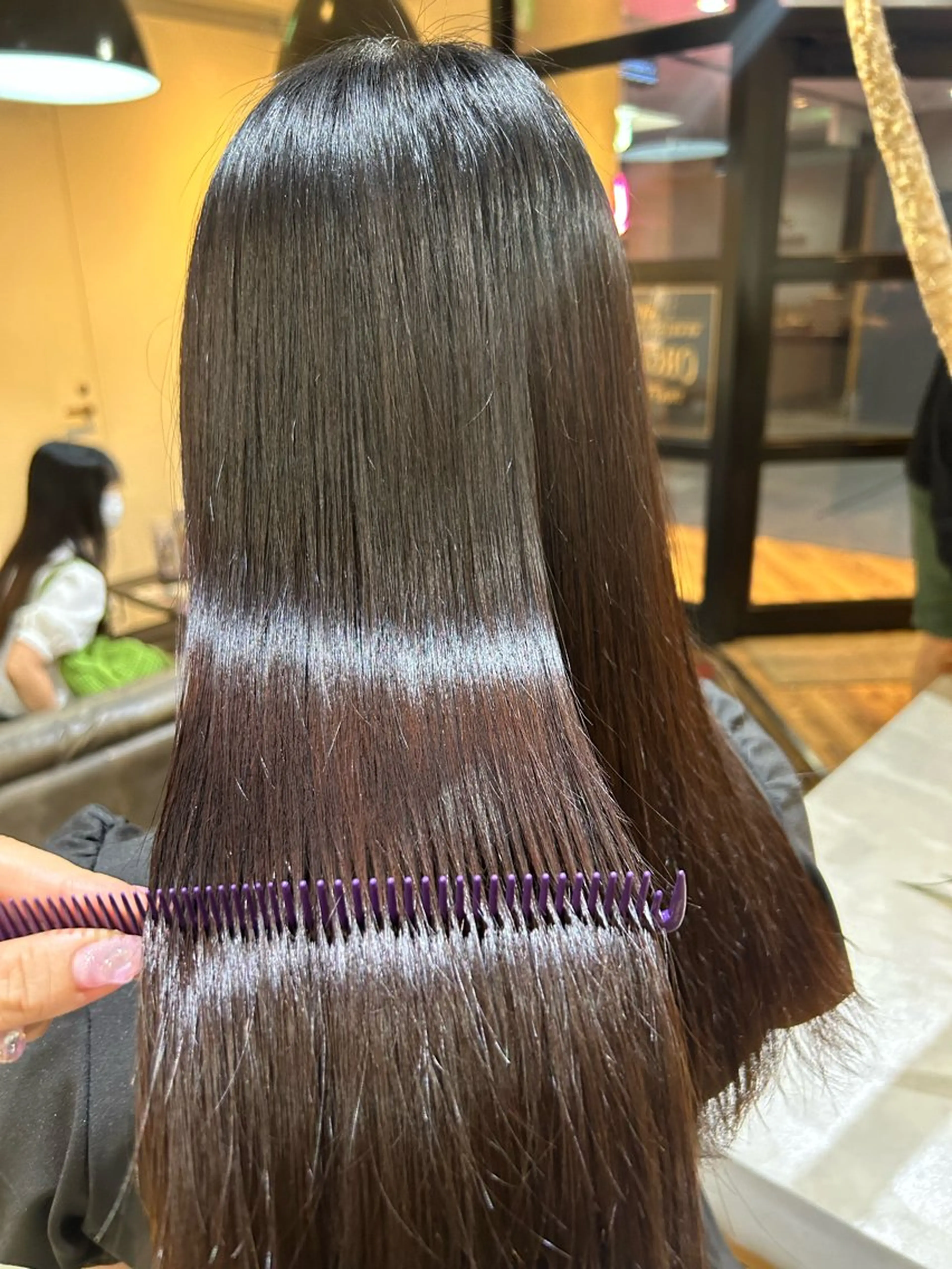 ロング カット ヘアカラー パーマ 縮毛矯正 トリートメント 艶髪/髪質改善 yukaのヘアスタイル