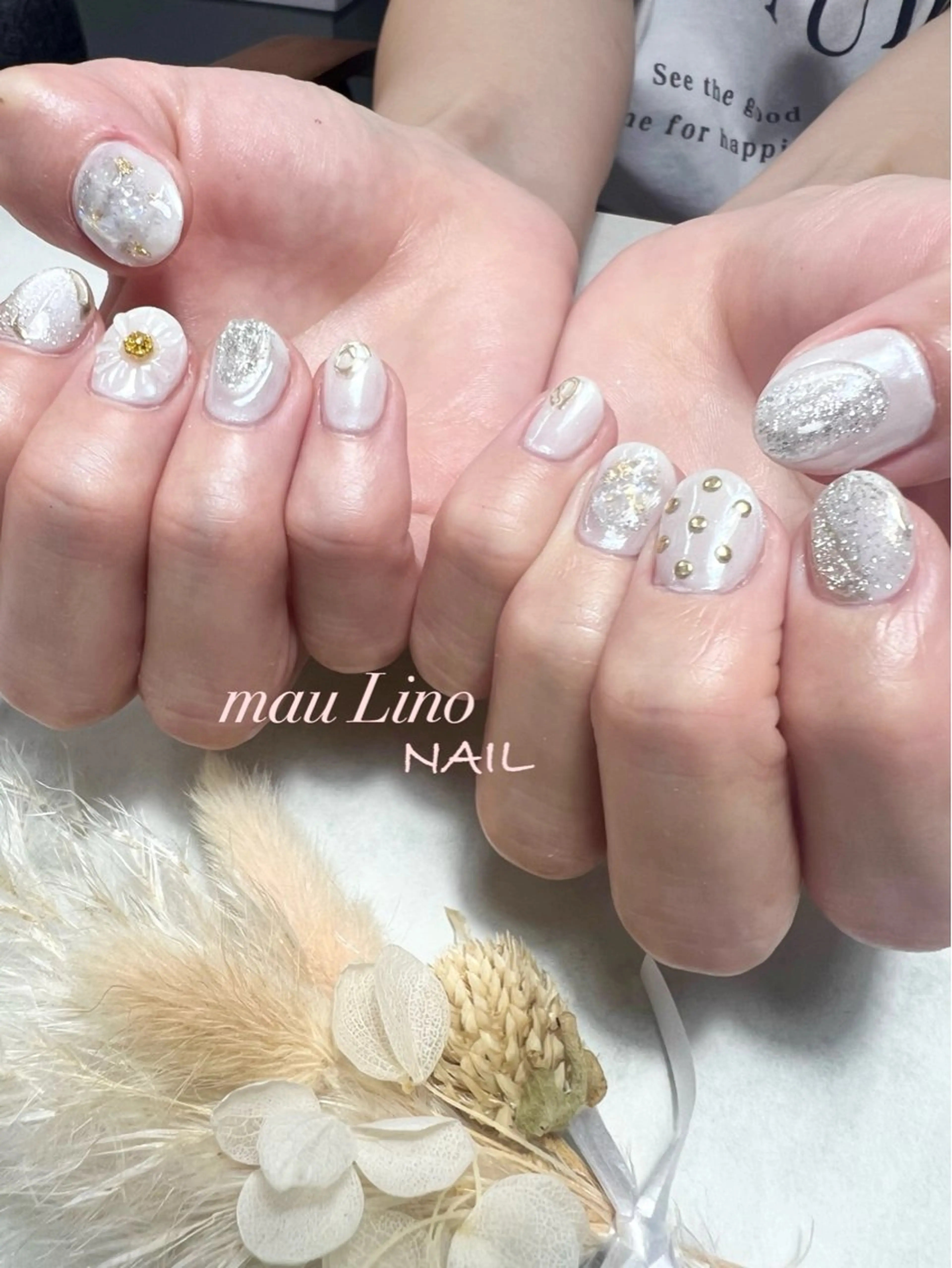 ネイル 持ち込み ハンドネイル mau Lino NAIL所属・GELo nail~#19~のネイルデザイン