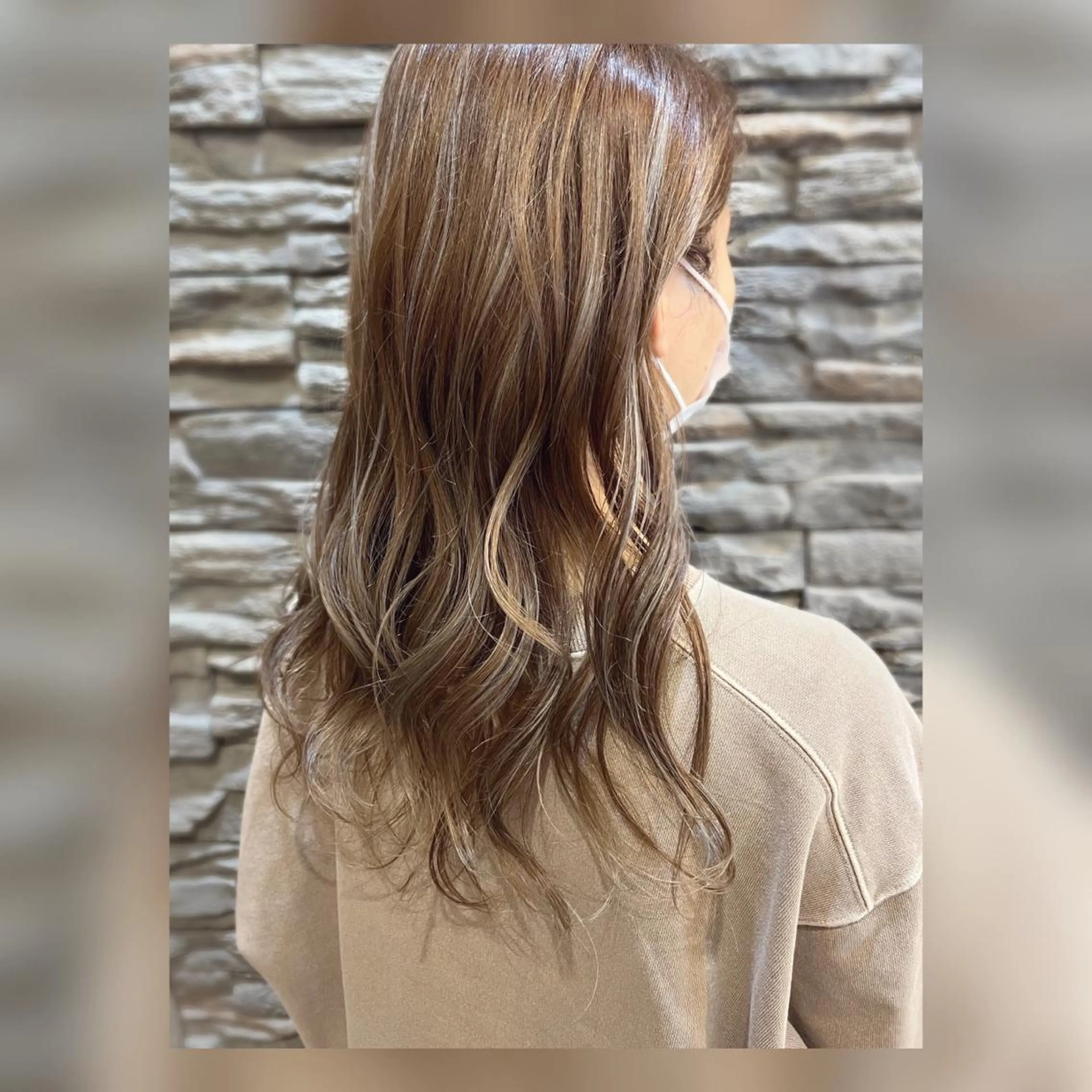 セミロング 髪質改善美容室Qin hair所属・【女性限定】 👑hanaのヘアスタイル