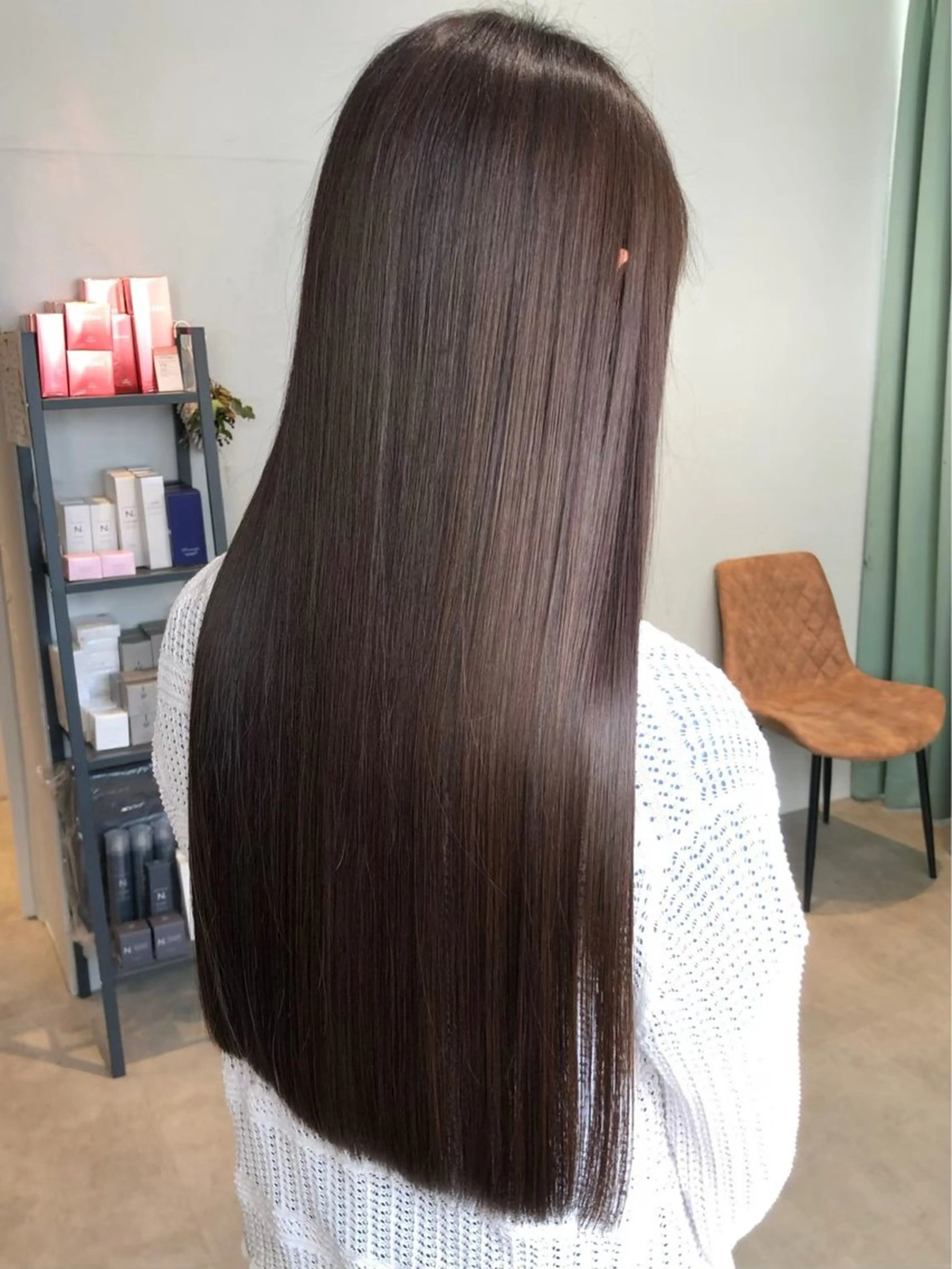 メンテナンスカット✂️+ワンカラー+髪質改善トリートメント️🫧✨️の写真