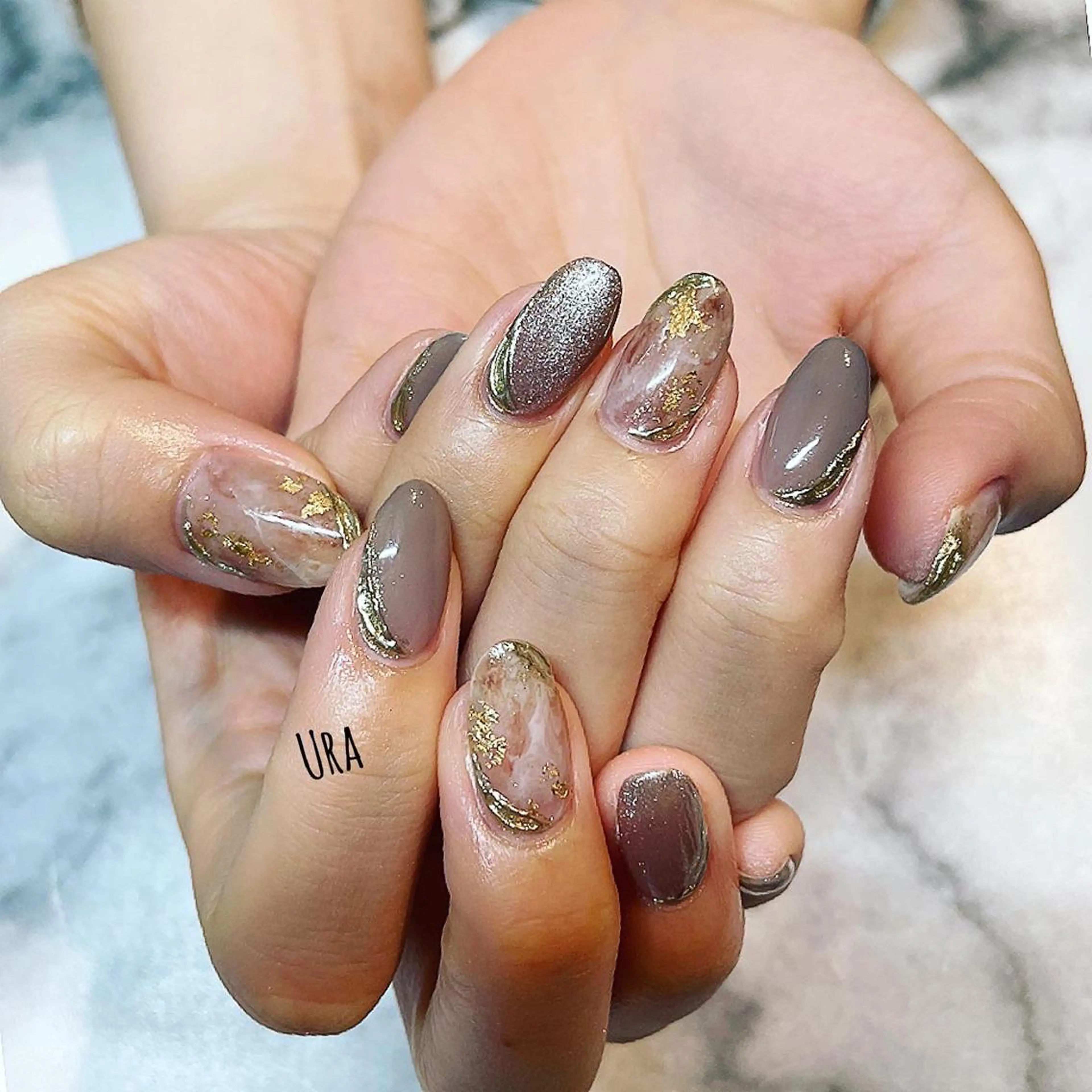 ネイル ハンドネイル UrakoNail 《nail》のネイルデザイン