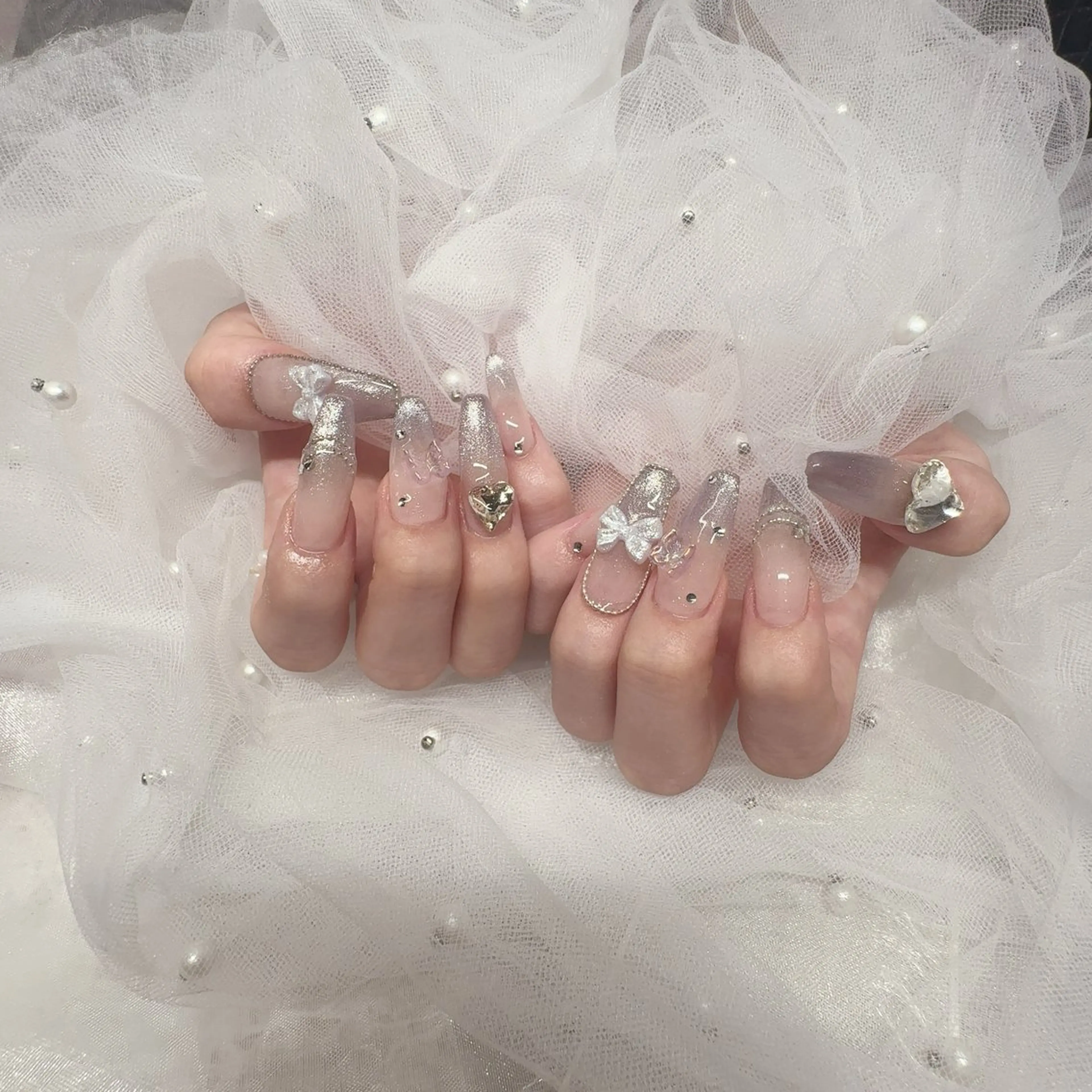 ネイル ハンドネイル ☁️BLITZ 🎀笠原雪音🎀のネイルデザイン