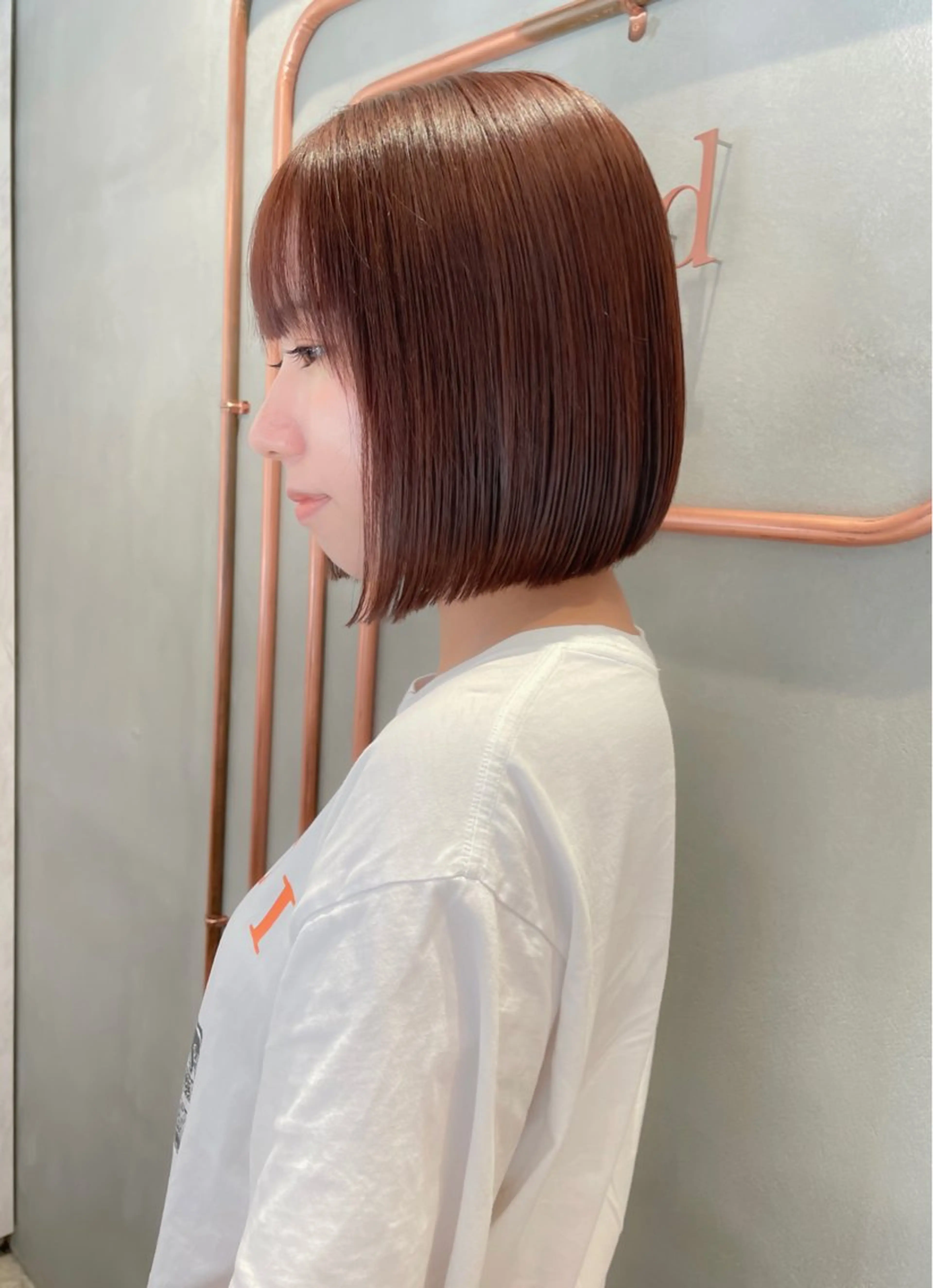 ショート カット ヘアカラー トリートメント 🌹ボブ/髪質改善 韓国レイヤー🌹澤口のヘアスタイル