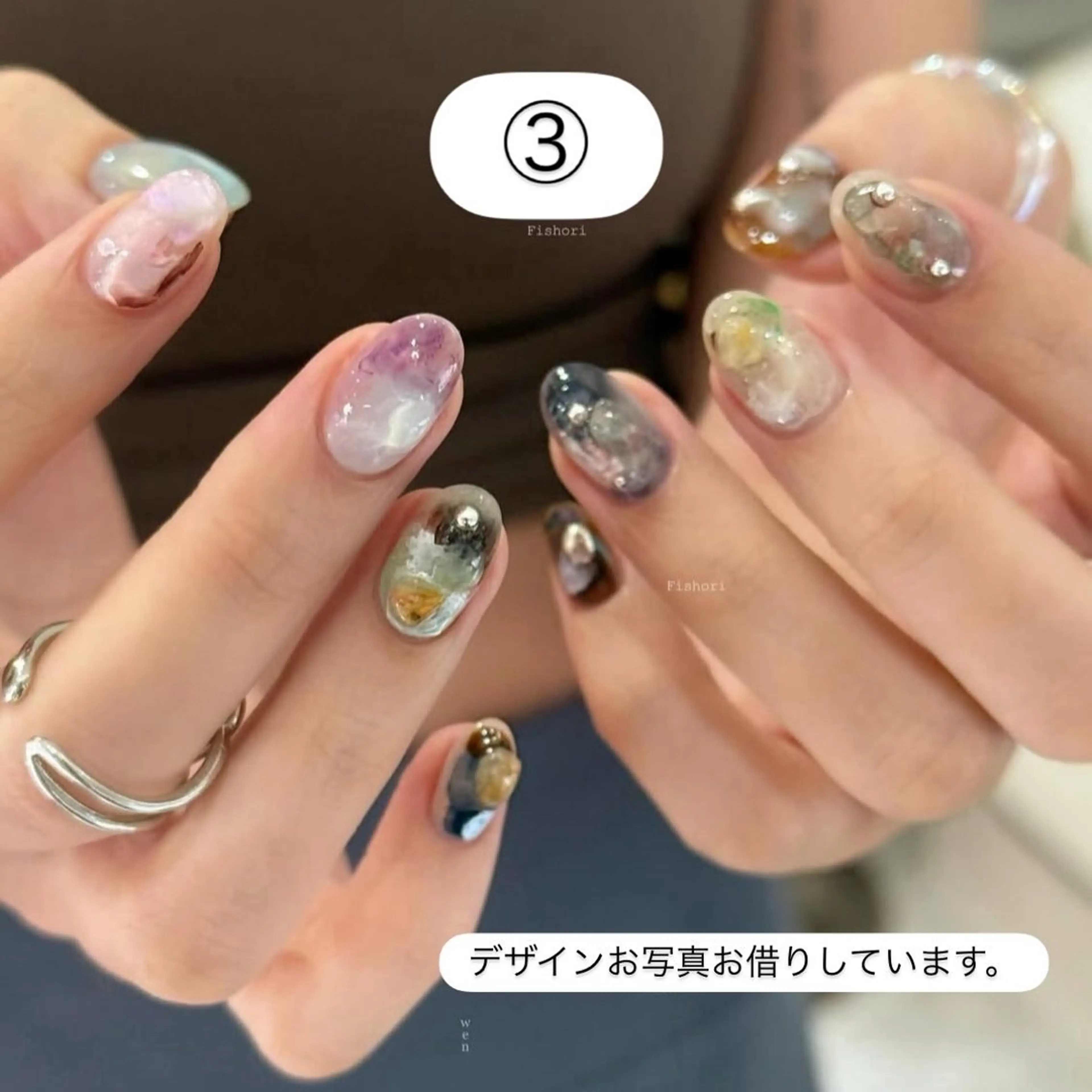 ネイル アートネイル ハンドネイル 【MAXKELLY】 AOYAMAのネイルデザイン