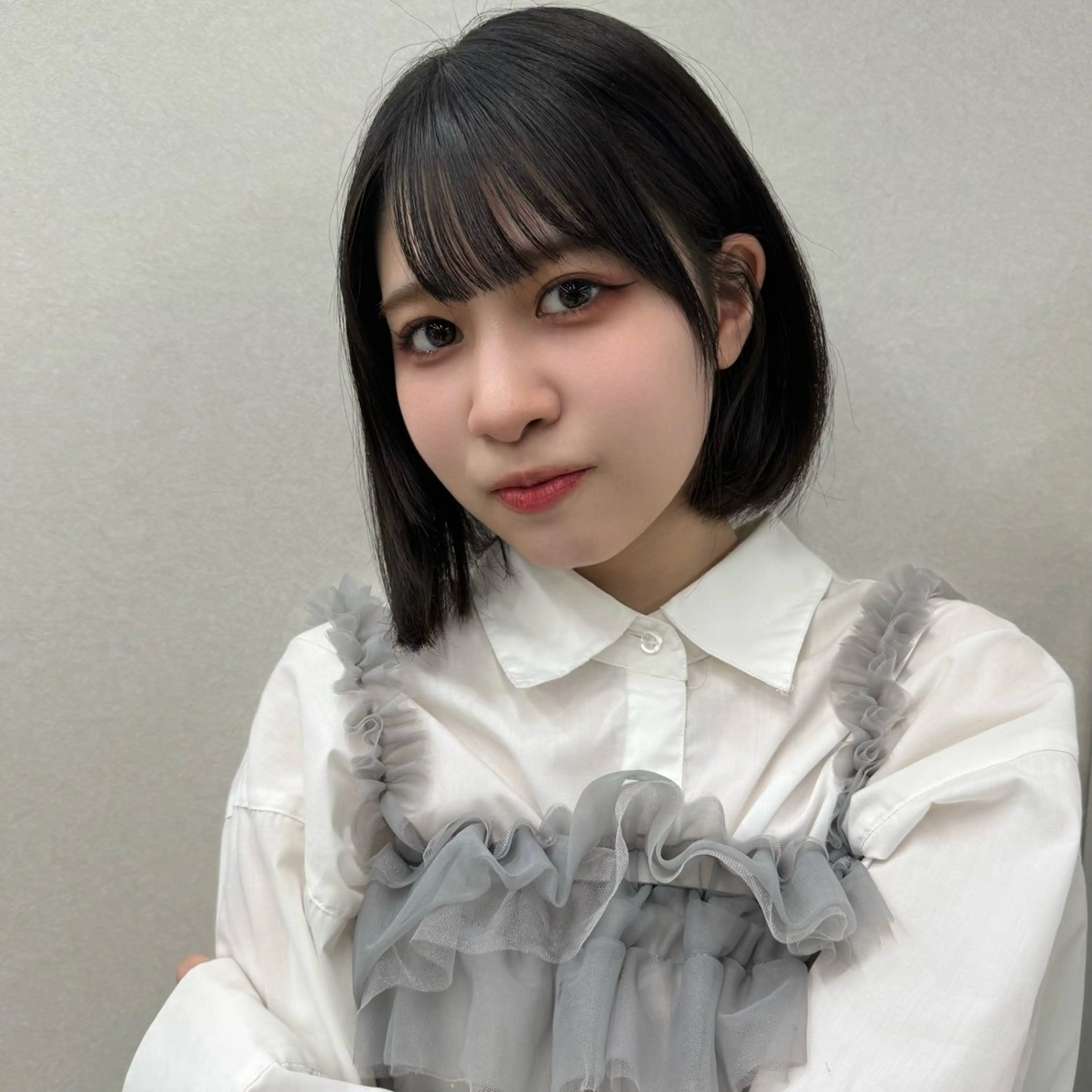 ミディアム AITOKYO Ｓ渋谷所属・渋谷/透明感カラー/ 歩夢のヘアスタイル