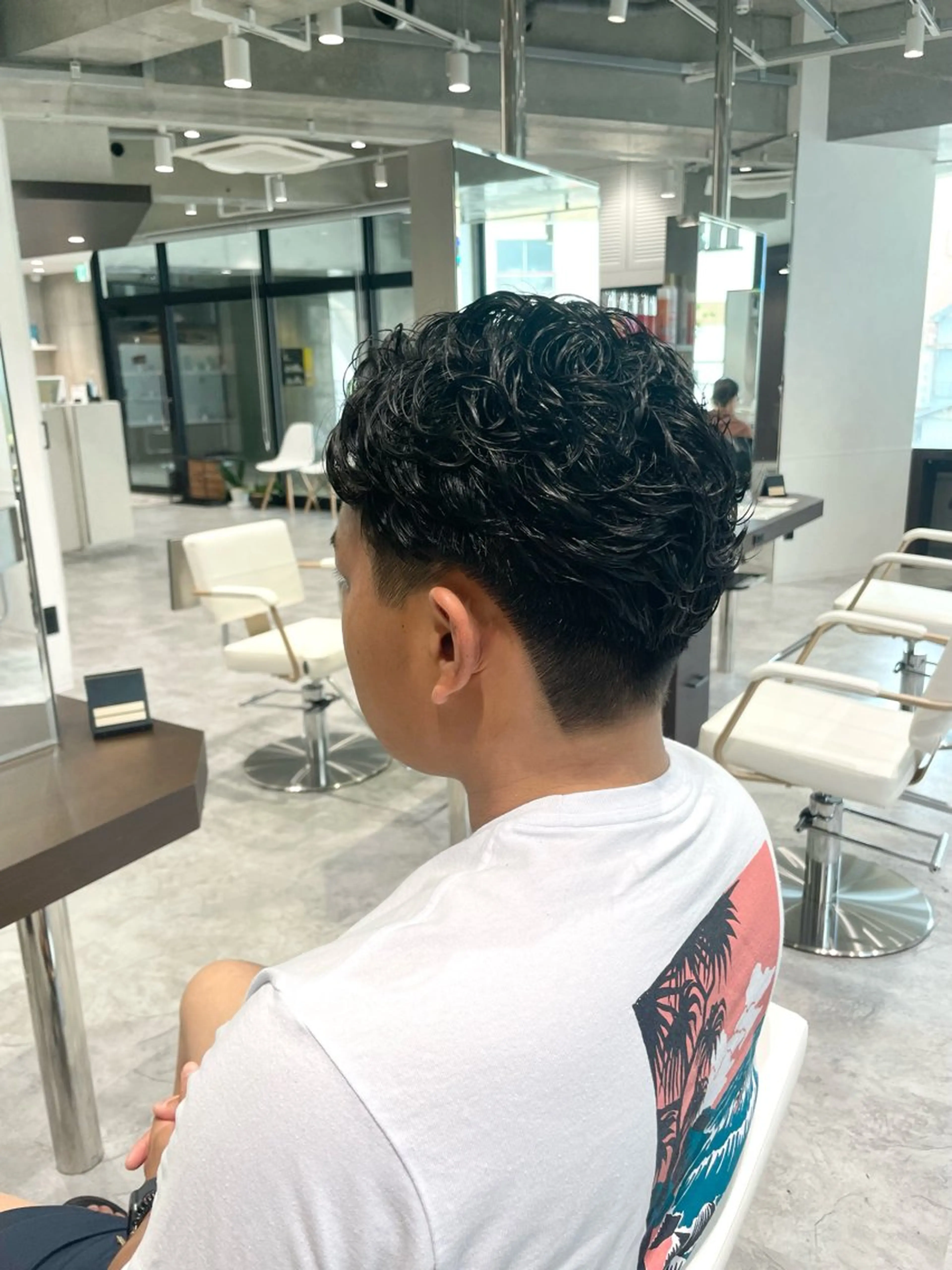 メンズ ☔️縮毛矯正特化☔️ 竹口はるかのヘアスタイル