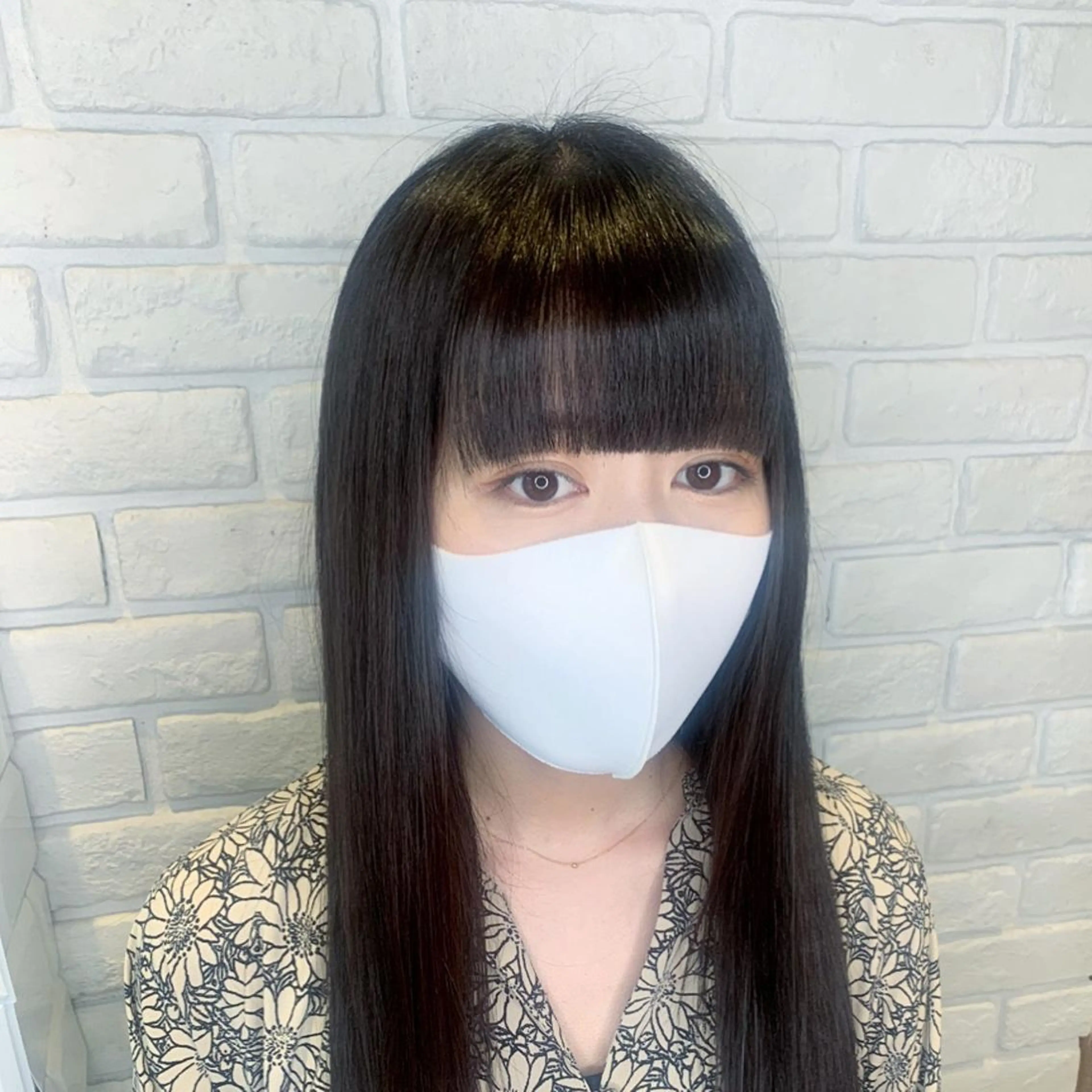 ロング カラー パーマ ヘアアレンジ 髪質改善/縮毛矯正 艶カラー/珠聡のヘアスタイル