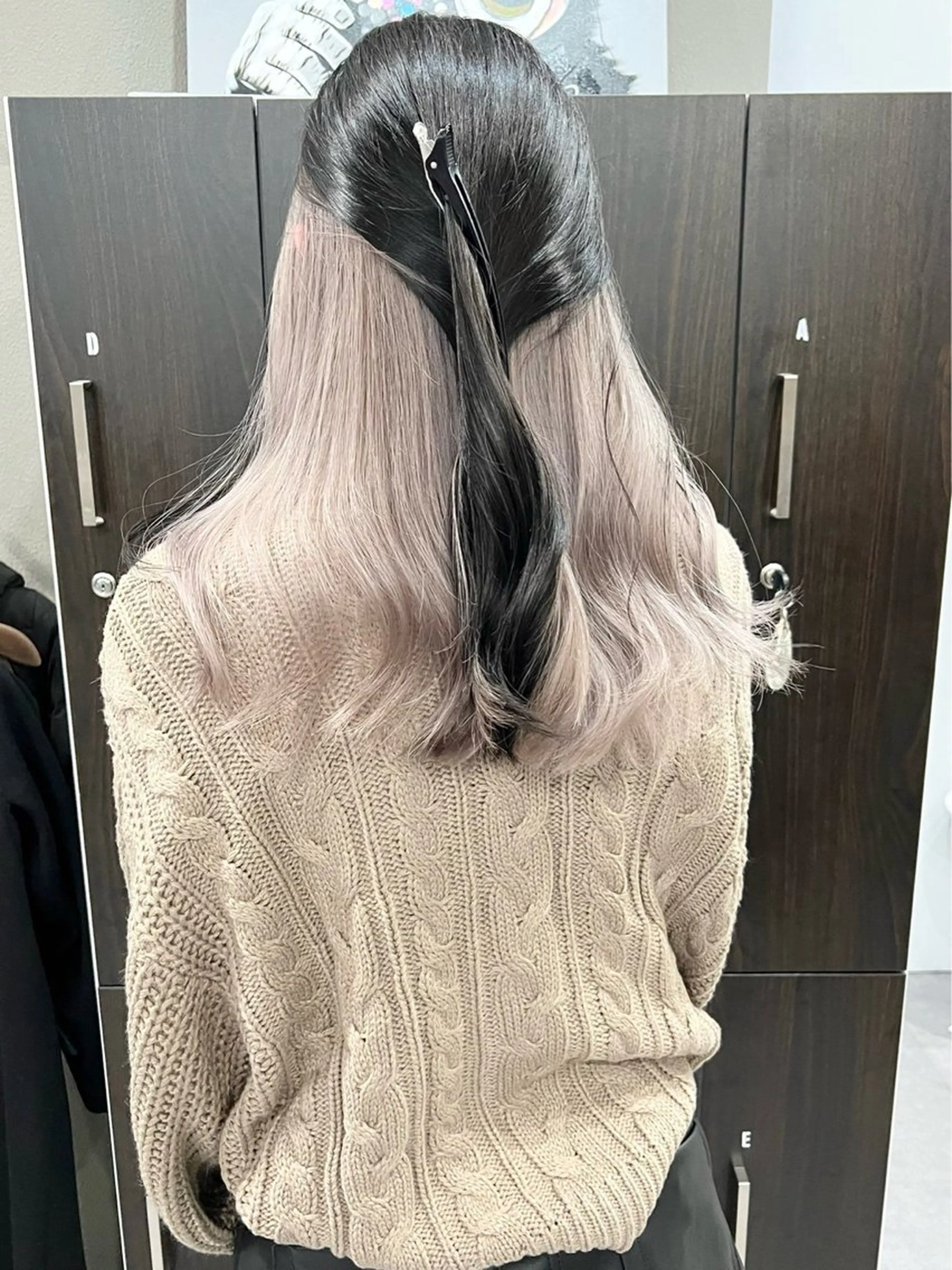 カラー ベージュカラー インナーカラー ダブルカラーVia/ airi♡のヘアスタイル