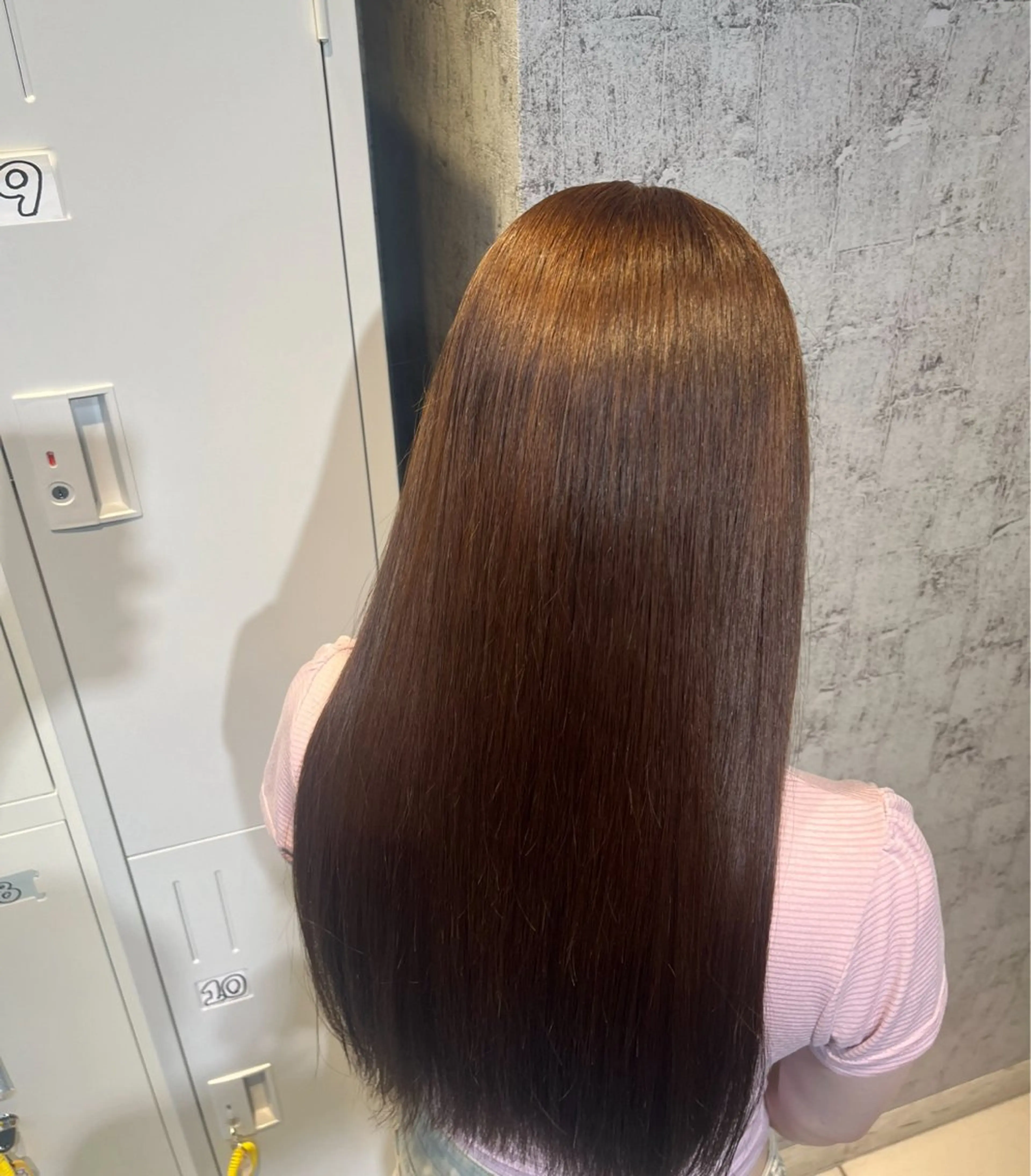 ミディアム カラー カット ヘアカラー 縮毛矯正 ✨髪質改善＆eye✨ ななみのマツエク・マツパデザイン