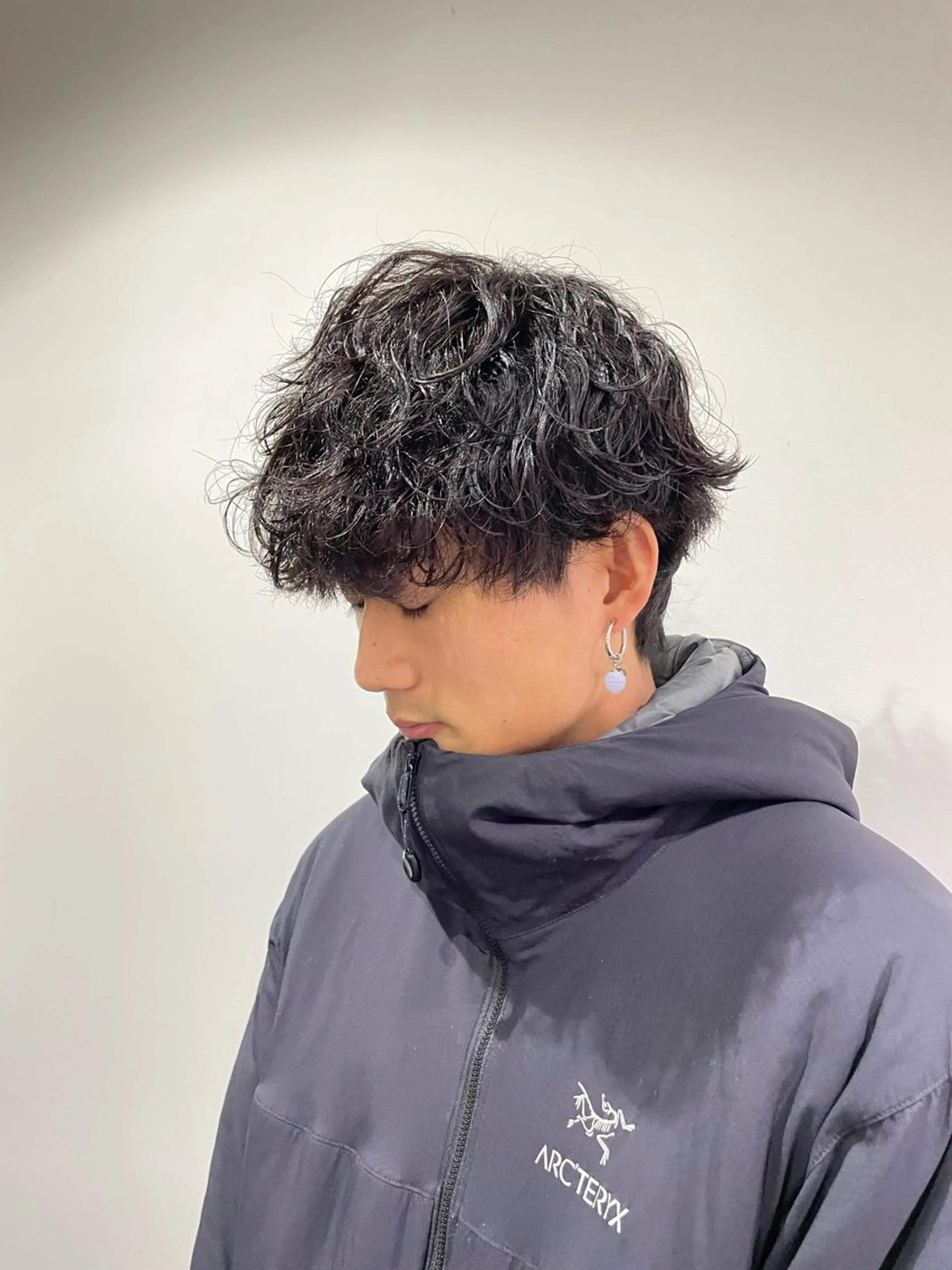 パーマ メンズ メンズパーマ 稲垣 熙のヘアスタイル
