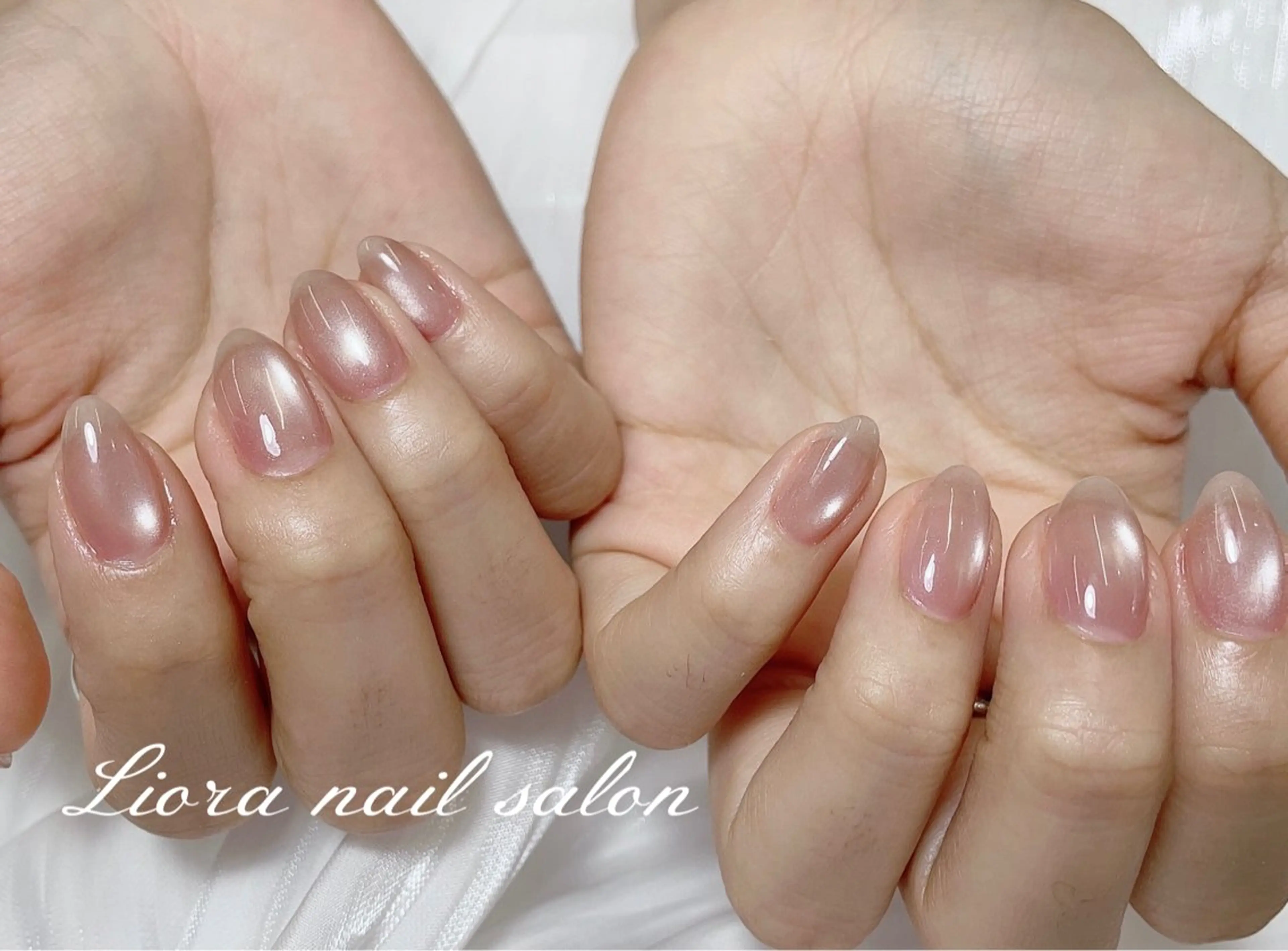 ネイル チークネイル フットネイル フレンチネイル ジェルネイル ガーリー ハンドネイル Liora ネイルサロン所属・Liora nail salonのネイルデザイン