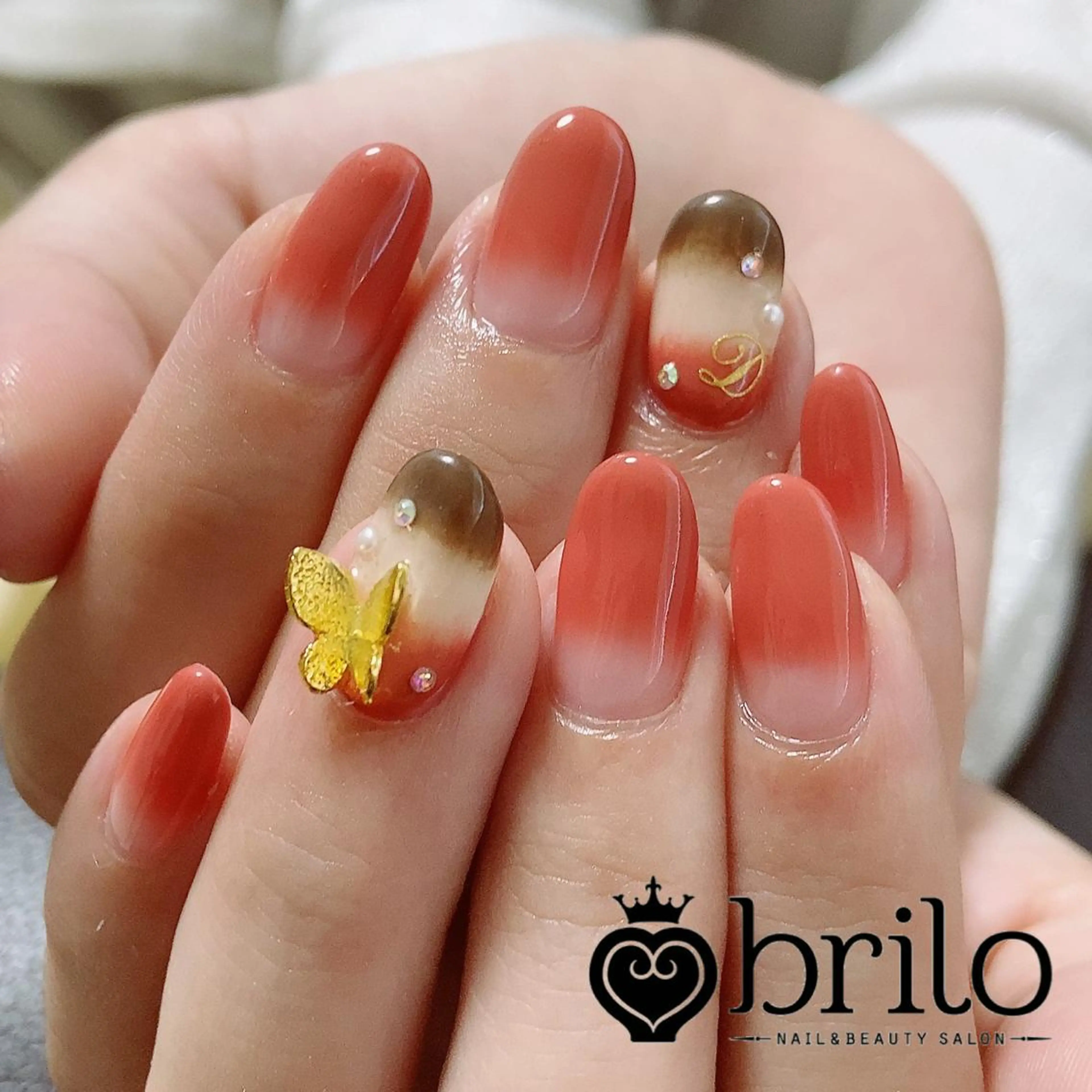 ネイル シンプルネイル brilo erikaのネイルデザイン