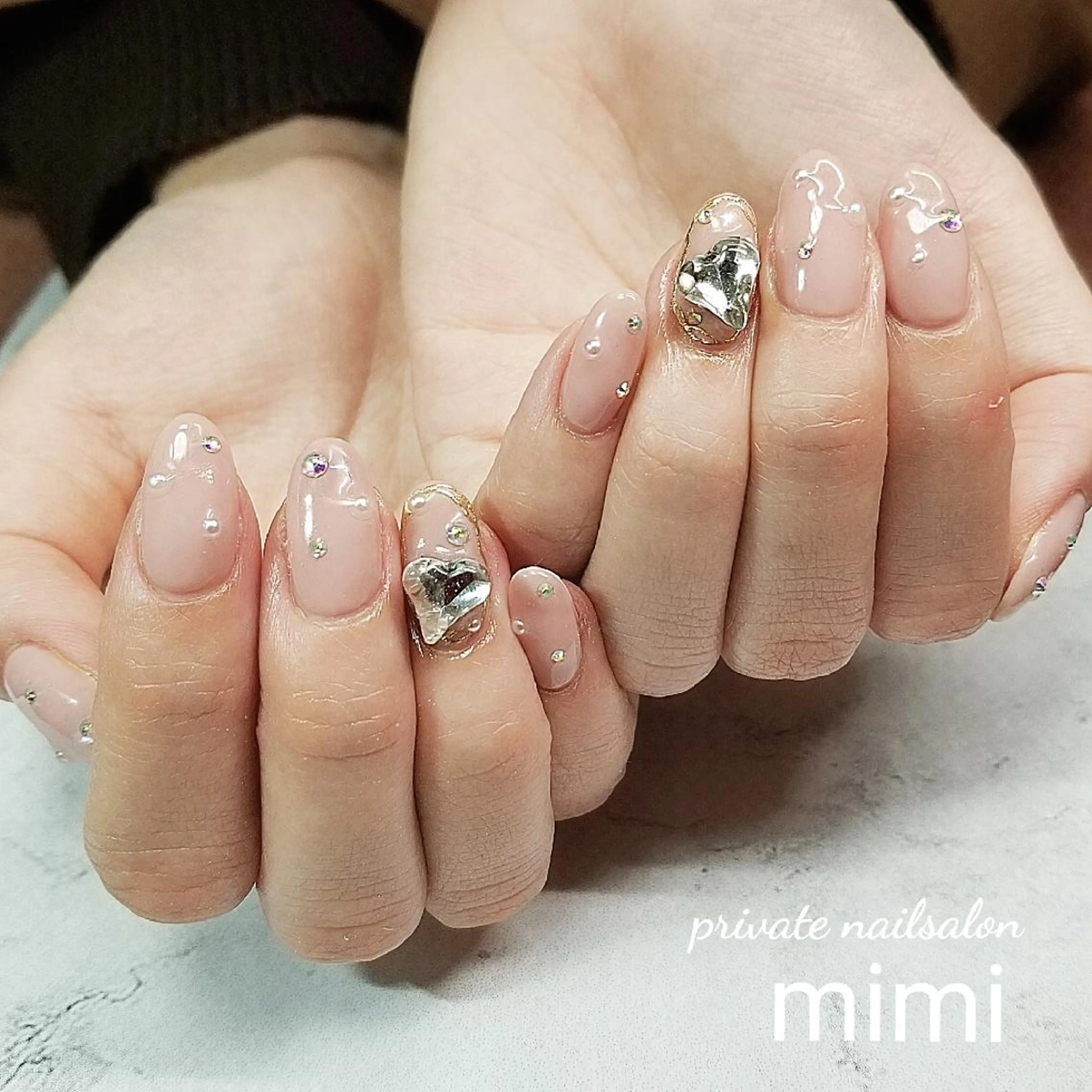 ネイル ワンホンネイル 博多ネイル ｍｉｍｉのネイルデザイン