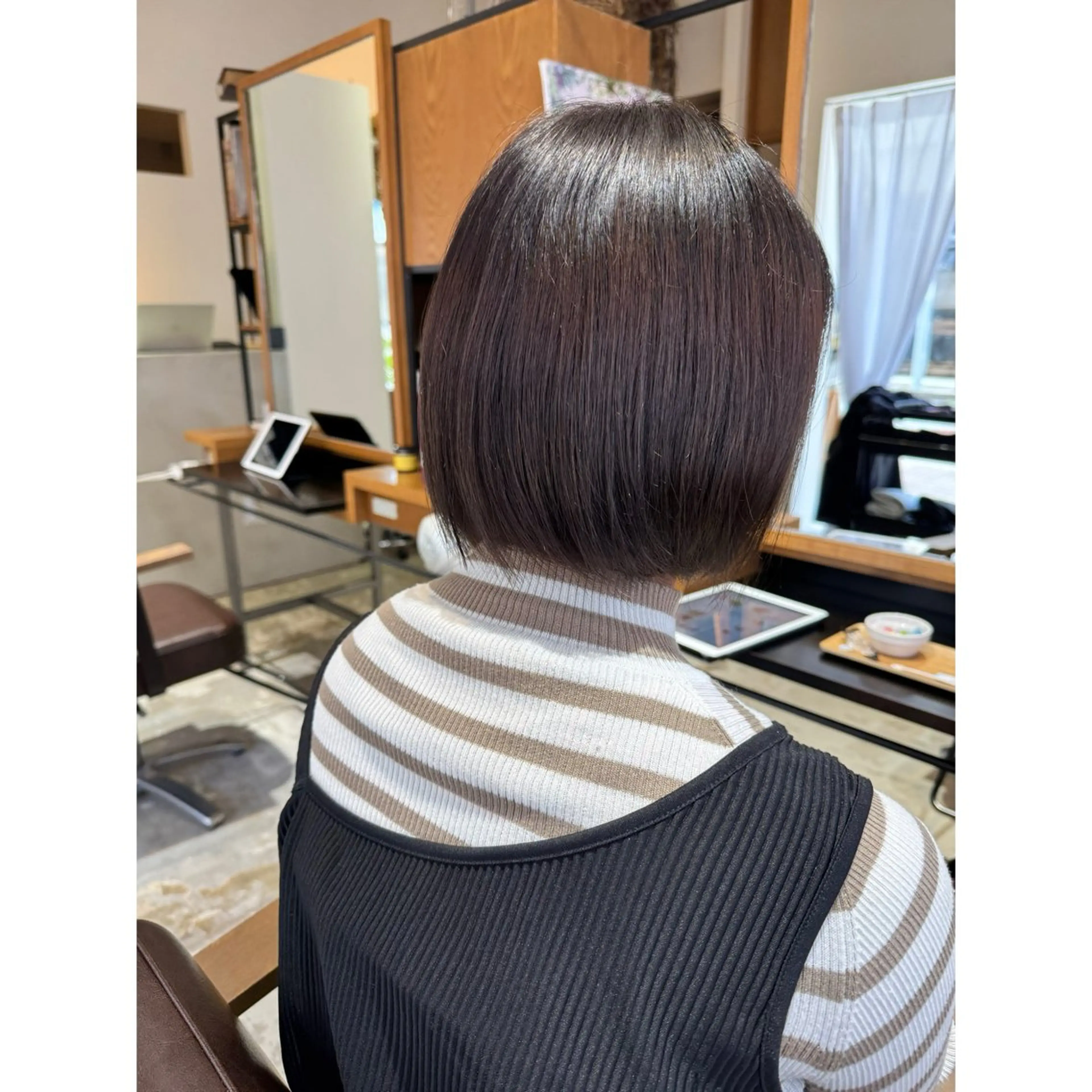 ショート カット ヘアカラー 喜友名洸季 anoneのヘアスタイル