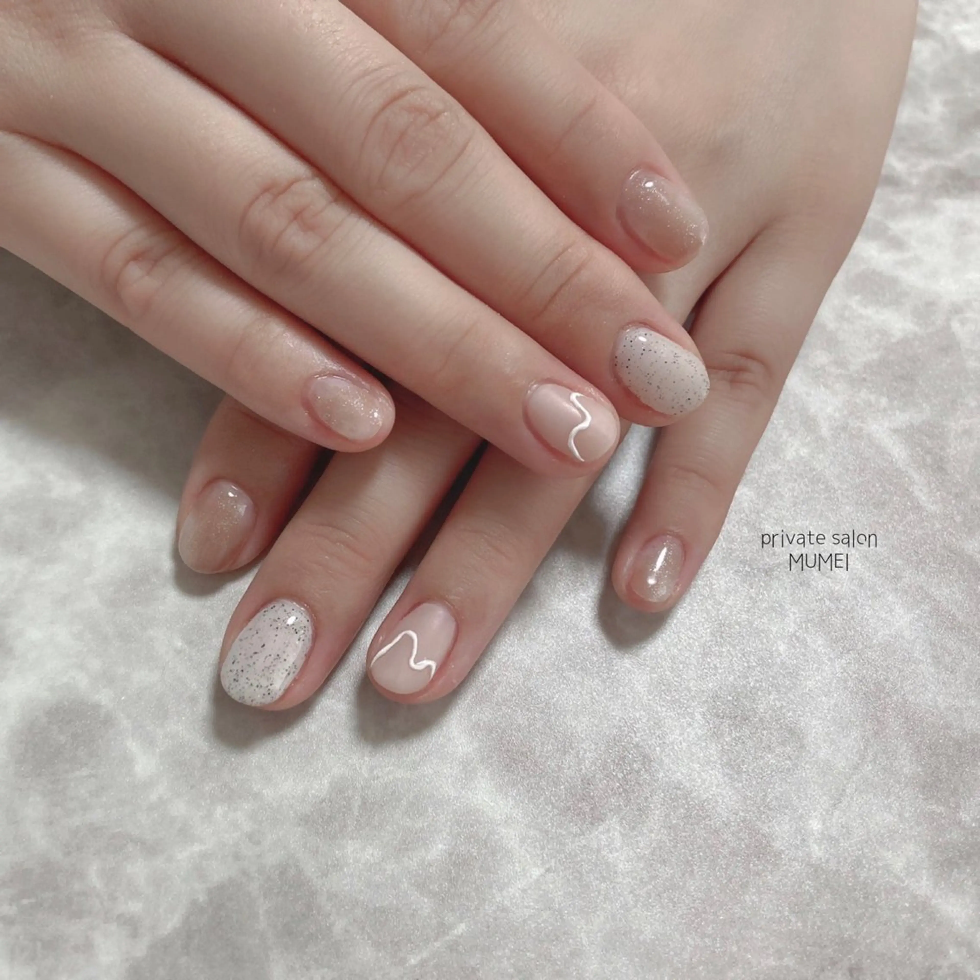 ネイル private salon MUMEI所属・🫧 KAORIのネイルデザイン