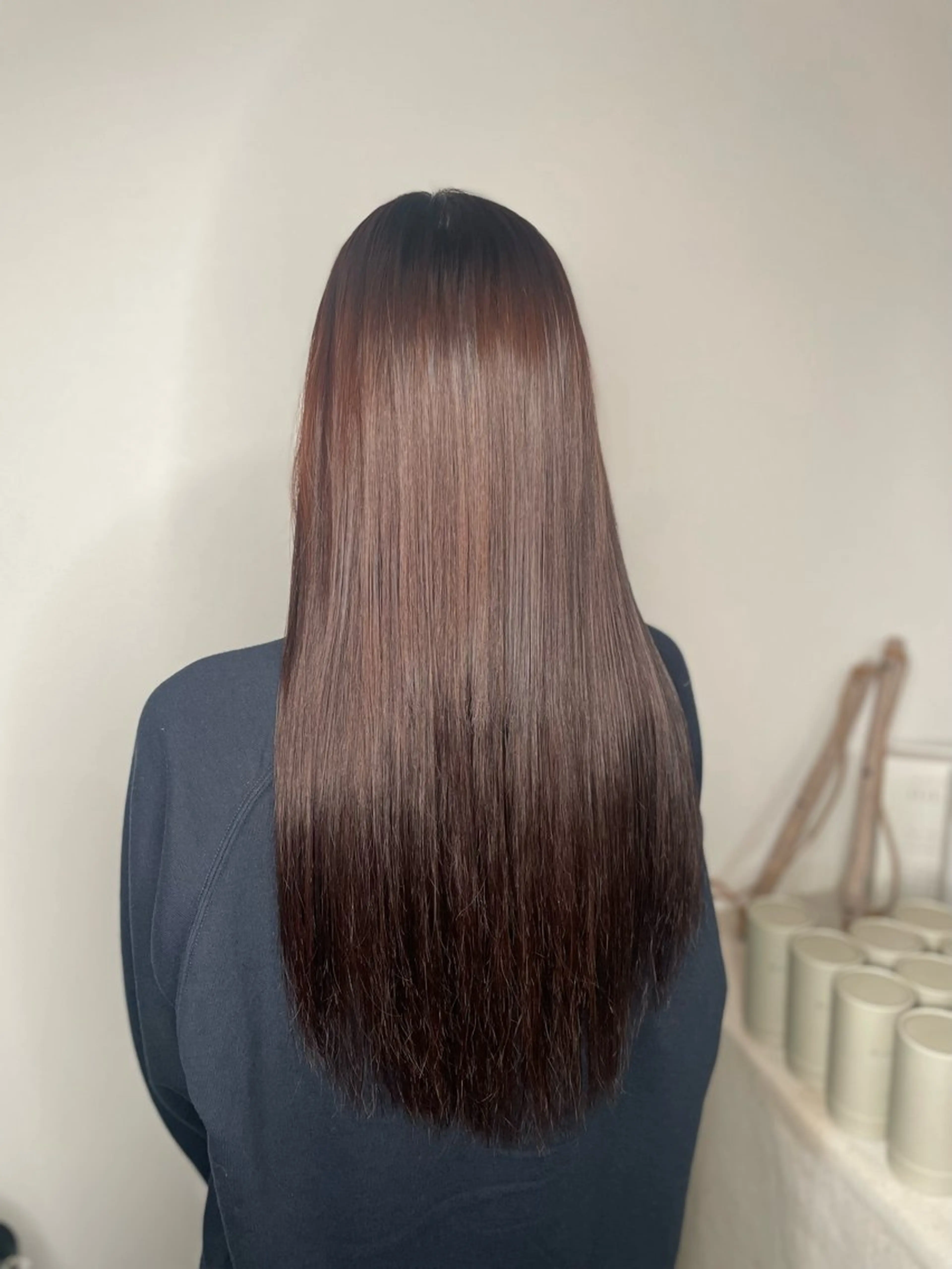 ミディアム シールエクステ ボブ エクステ エクステ kaho/推しカラー /ブリーチ/エクステのヘアスタイル