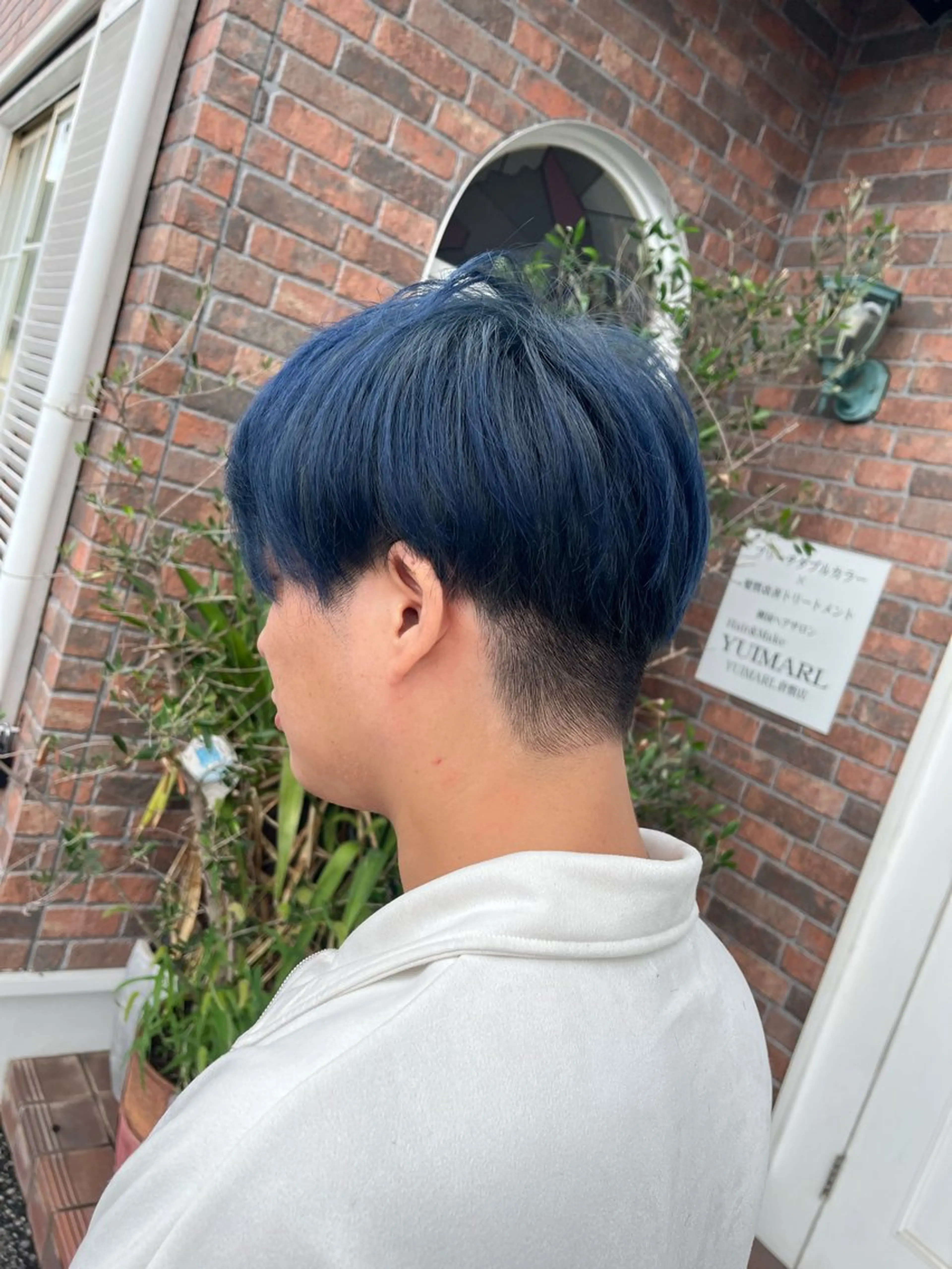 ショート カラー ブルーカラー カット ヘアカラー 🌟髪質改善 透明感カラー　SAEのヘアスタイル