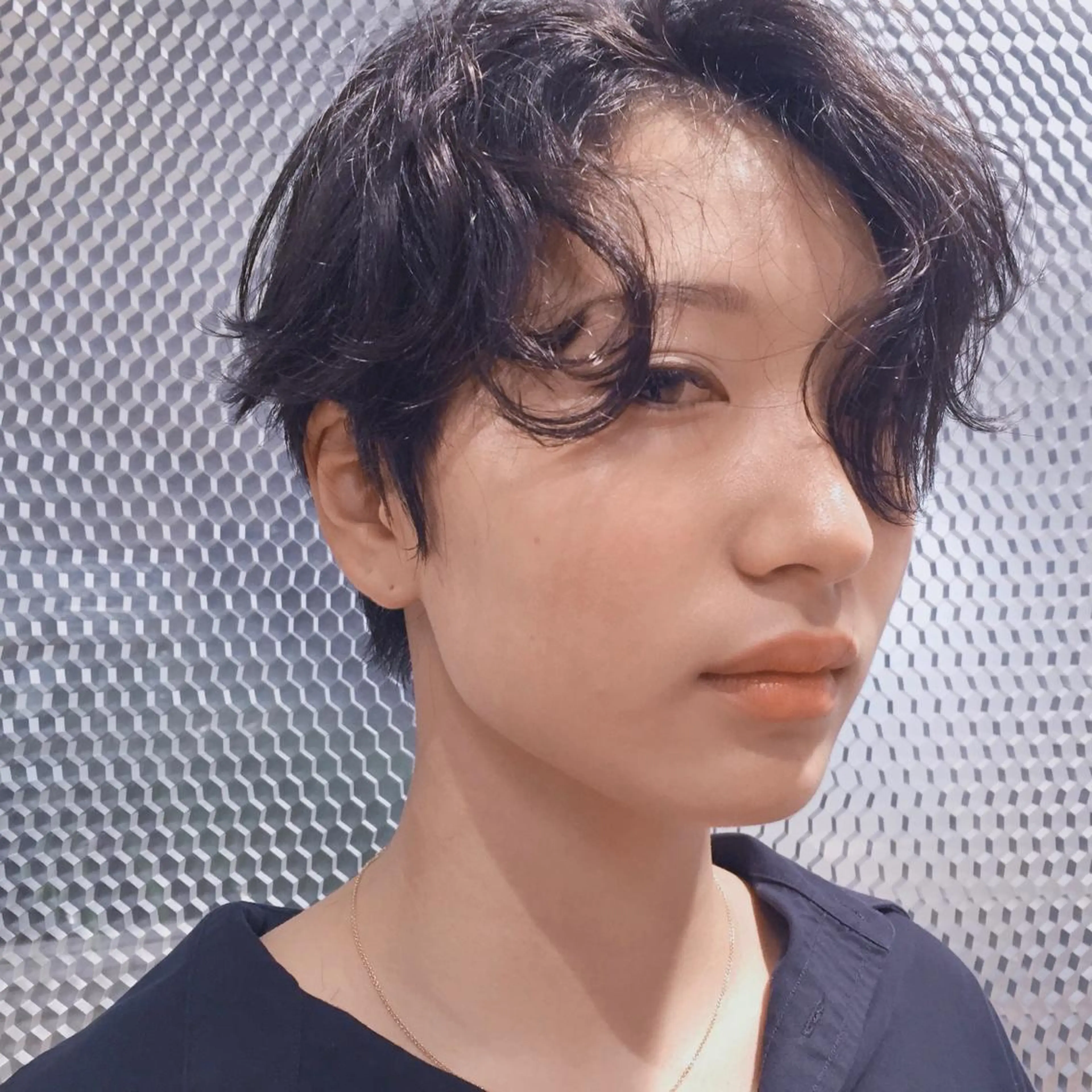 ショート パーマ ショートヘア カット パーマ ヘアセット ブリーチカラーNo. 1🌈 RYOGAのヘアスタイル