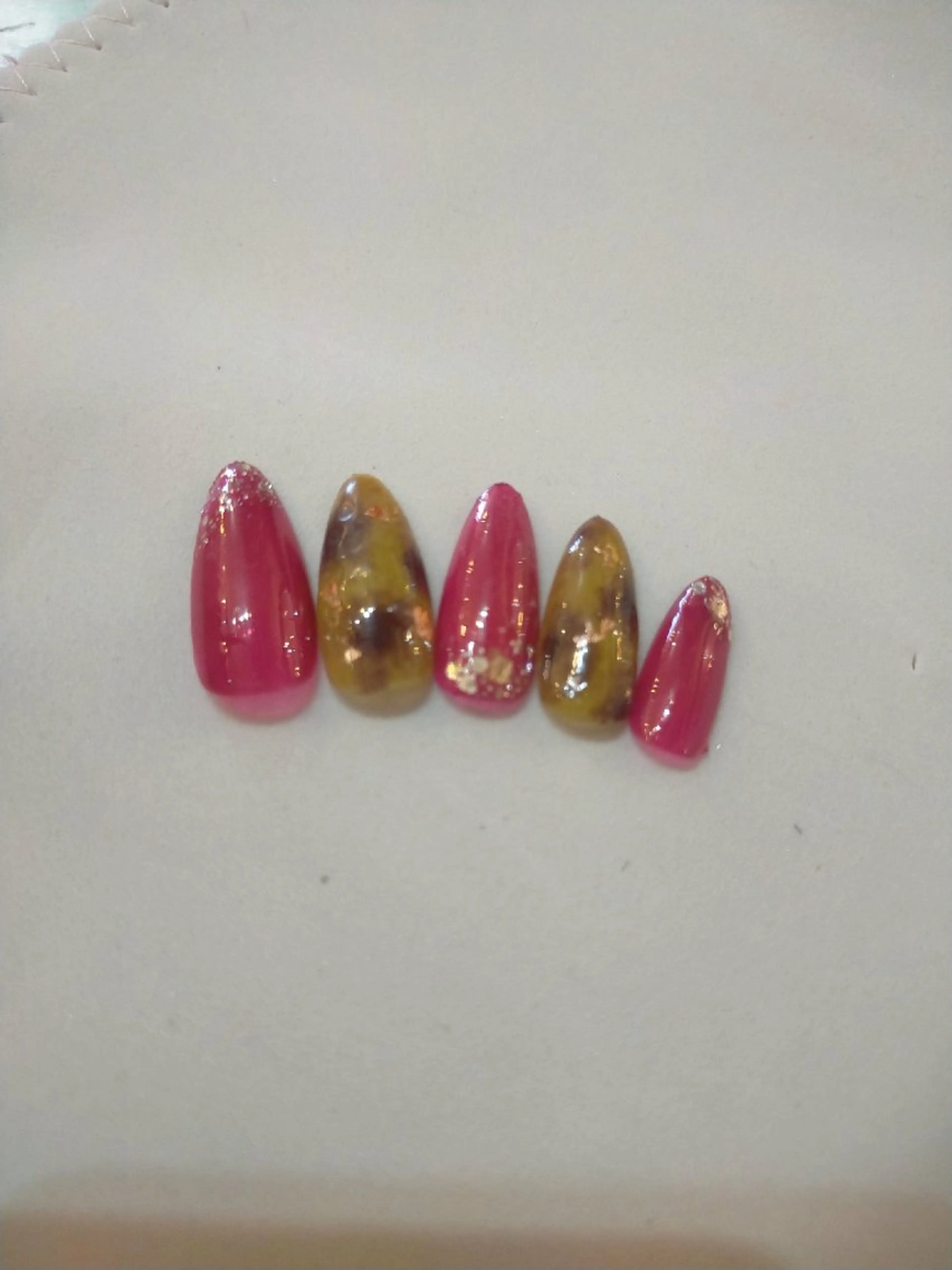 ネイル べっ甲ネイル ハンドネイル MAHALO NAIlのネイルデザイン