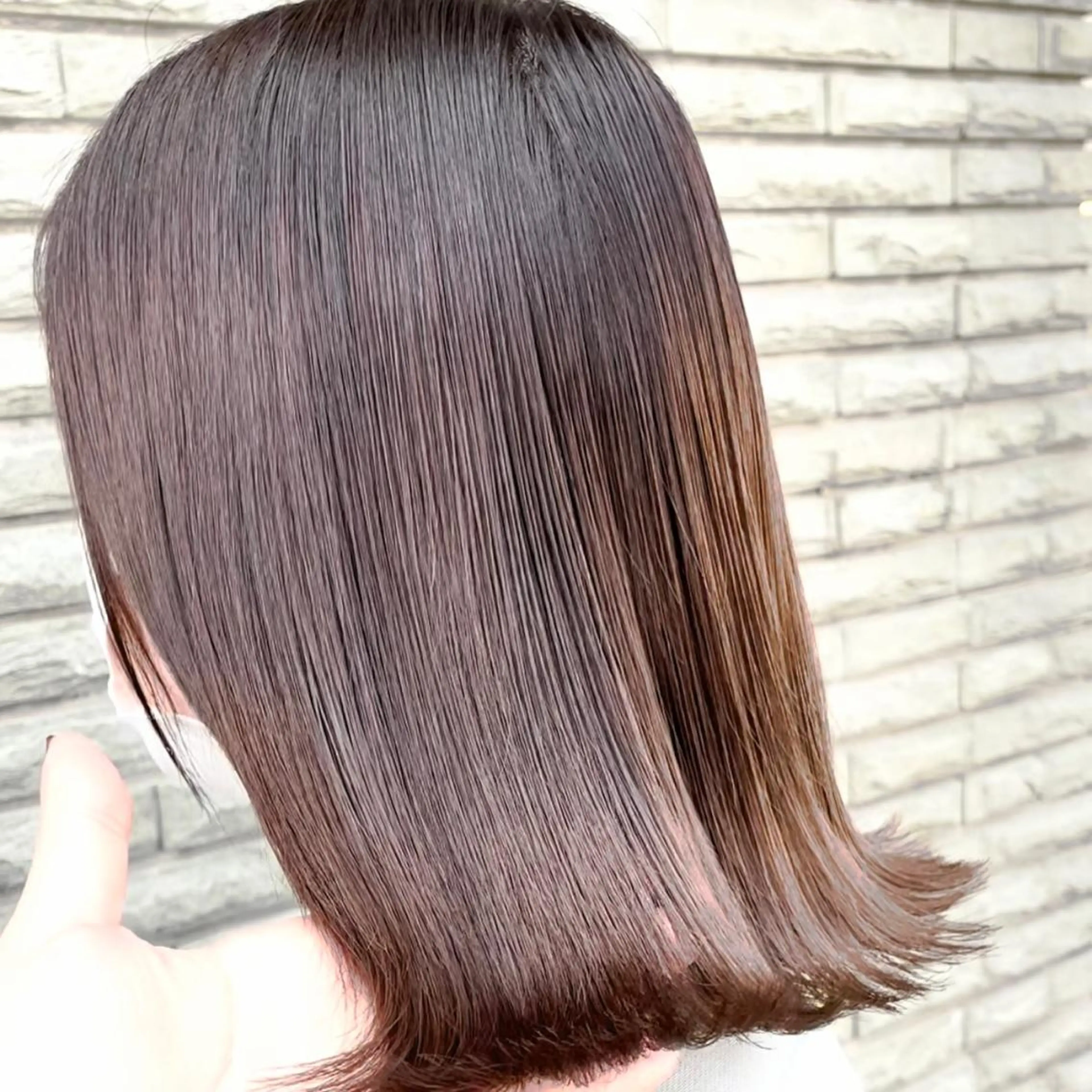 ミディアム 外国人風カラー ハイライト レイヤーカット アンドウ ユウ/ レイヤーカット/韓国のヘアスタイル