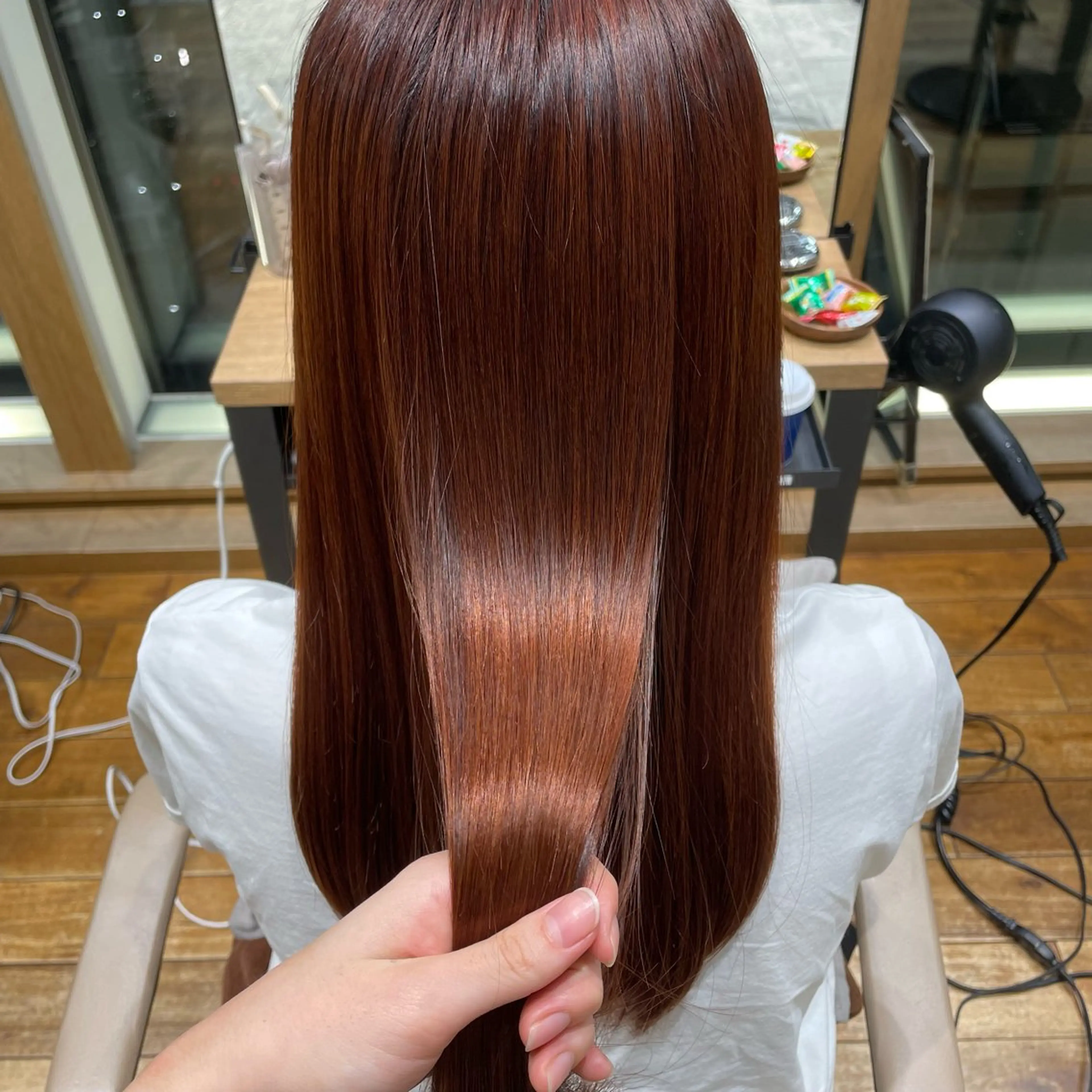 ロング トリートメント 大木 唯月のヘアスタイル