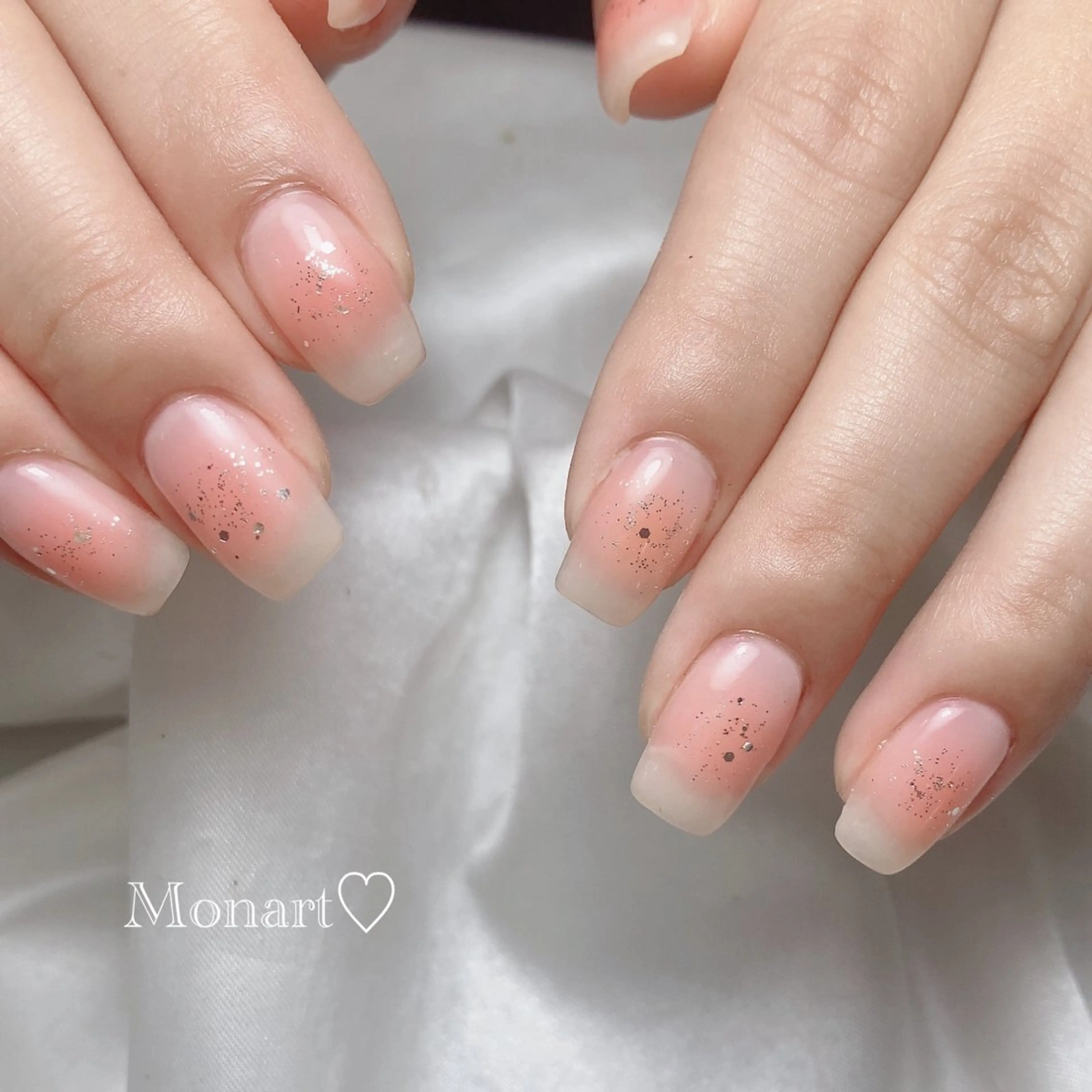 ネイル チークネイル ハンドネイル Monart♡ Misaoのネイルデザイン