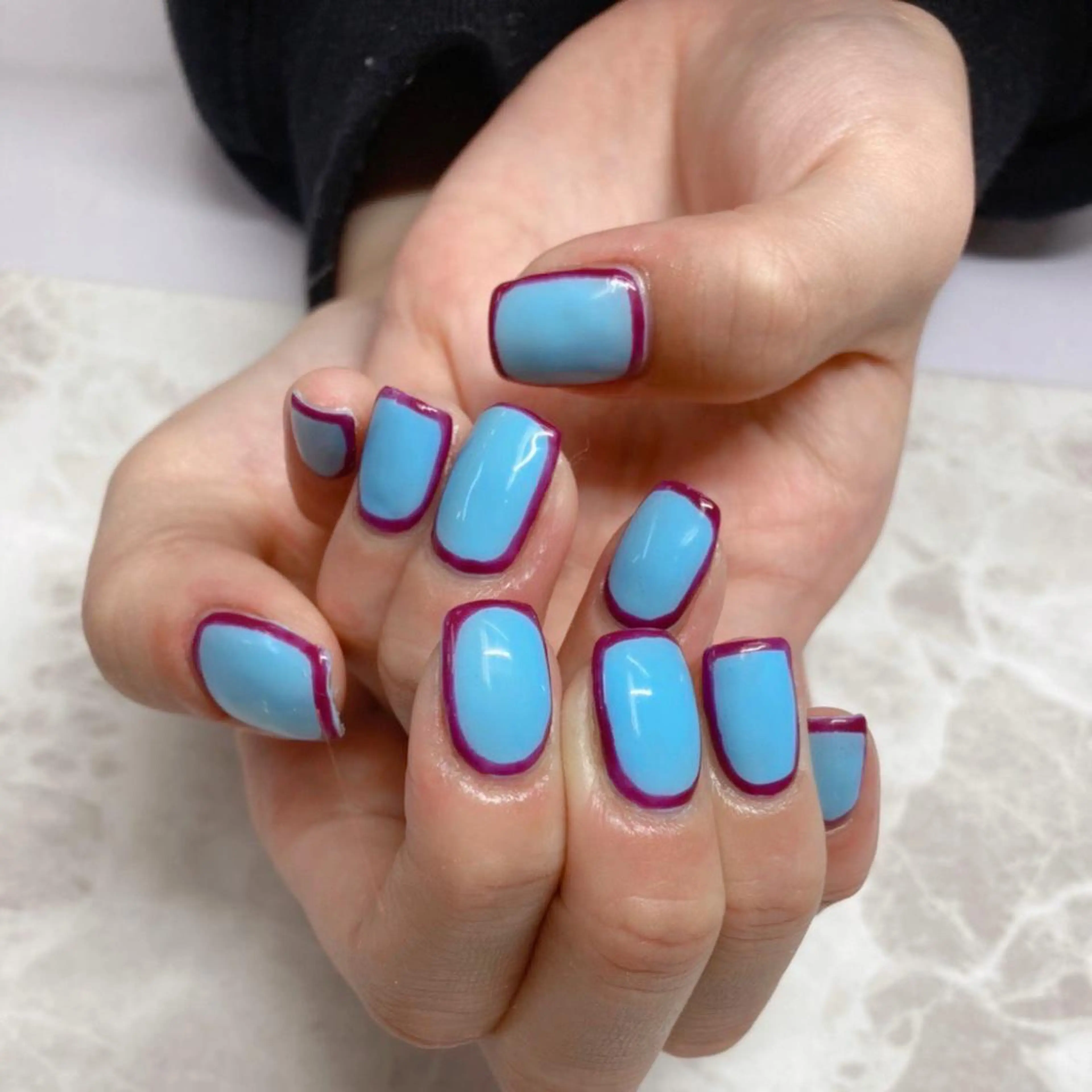 ネイル アートネイル フットネイル ジェルネイル ニュアンスネイル オフィスネイル RicottEYELASH&NAIL所属・下城 葵のネイルデザイン