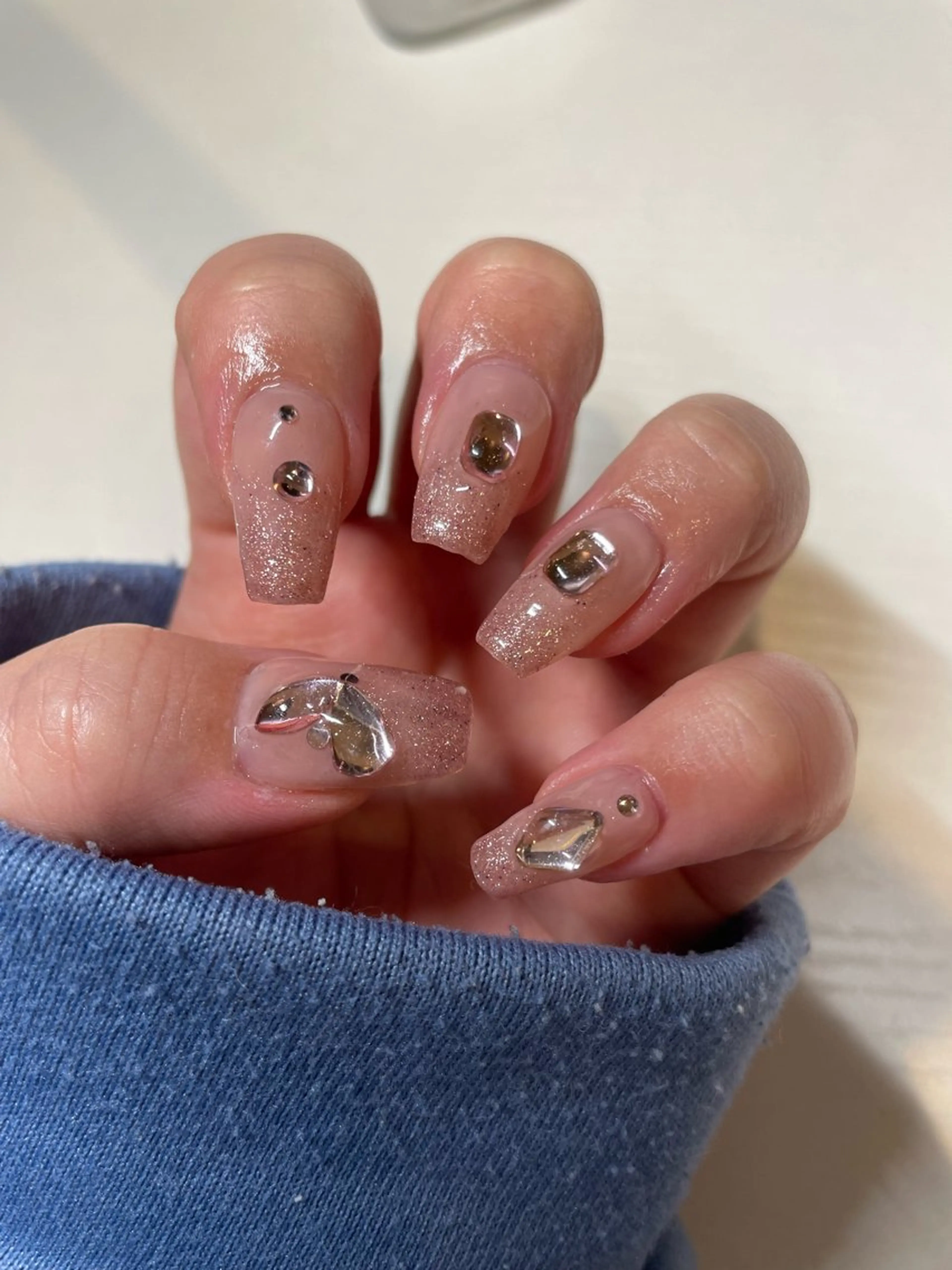 ネイル アートネイル ラメ(グリッター) nail salon Camelliaのネイルデザイン