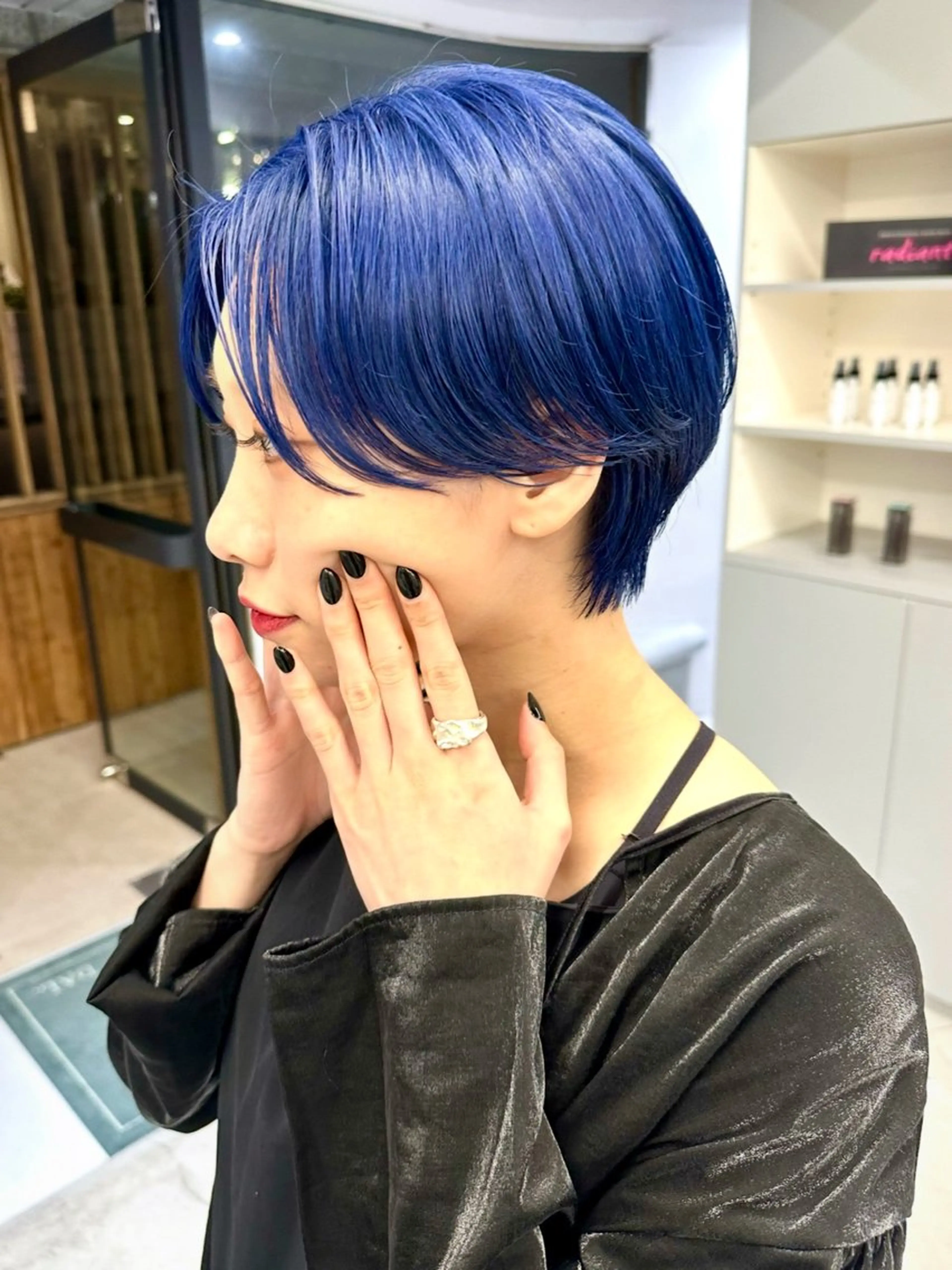 ショート カット ヘアカラー 骨格診断で絶対可愛い ✨丸みショート✨凌弥のヘアスタイル