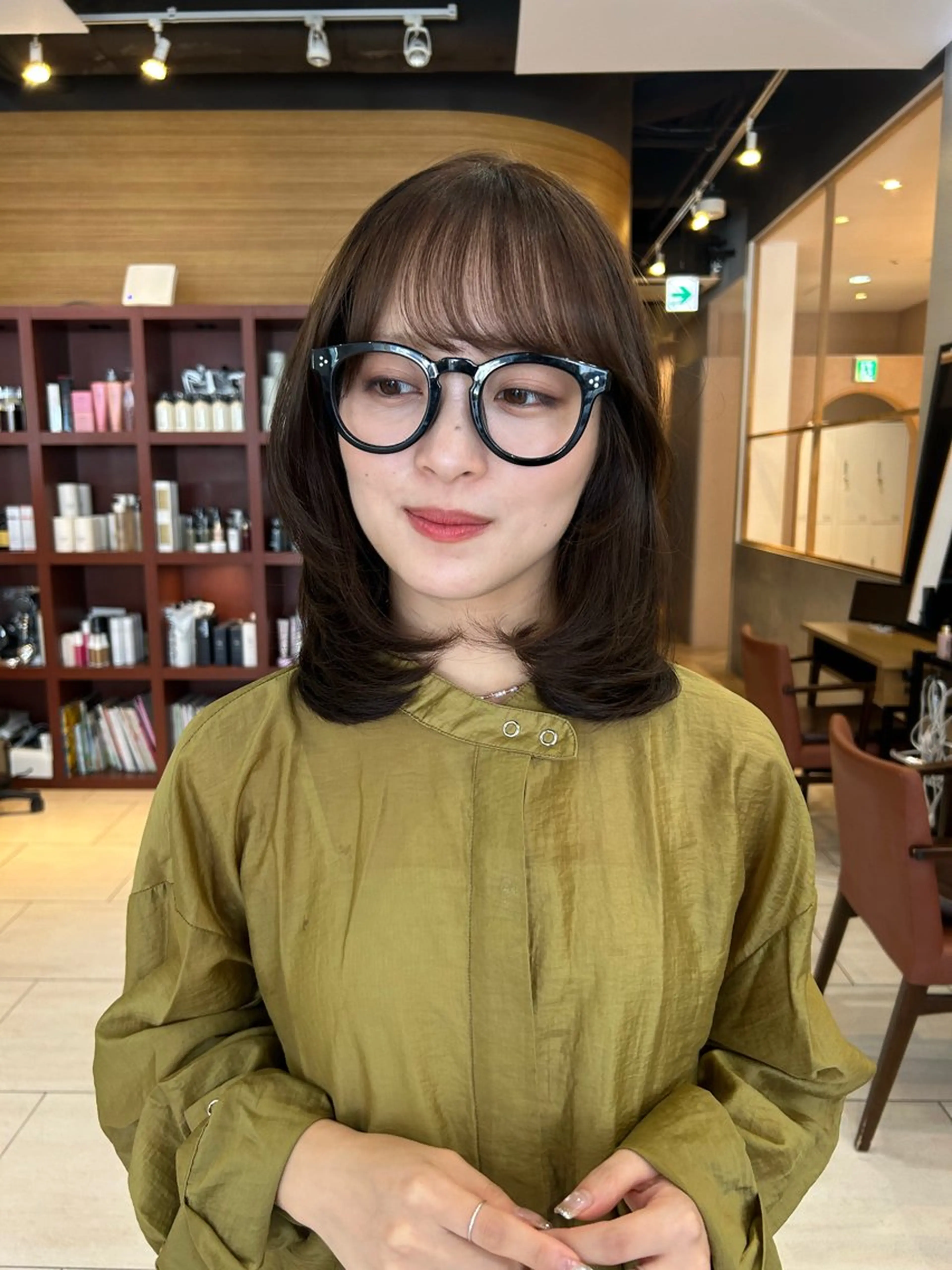 カラー 透け感color 🫧ruko🌿銀座のヘアスタイル