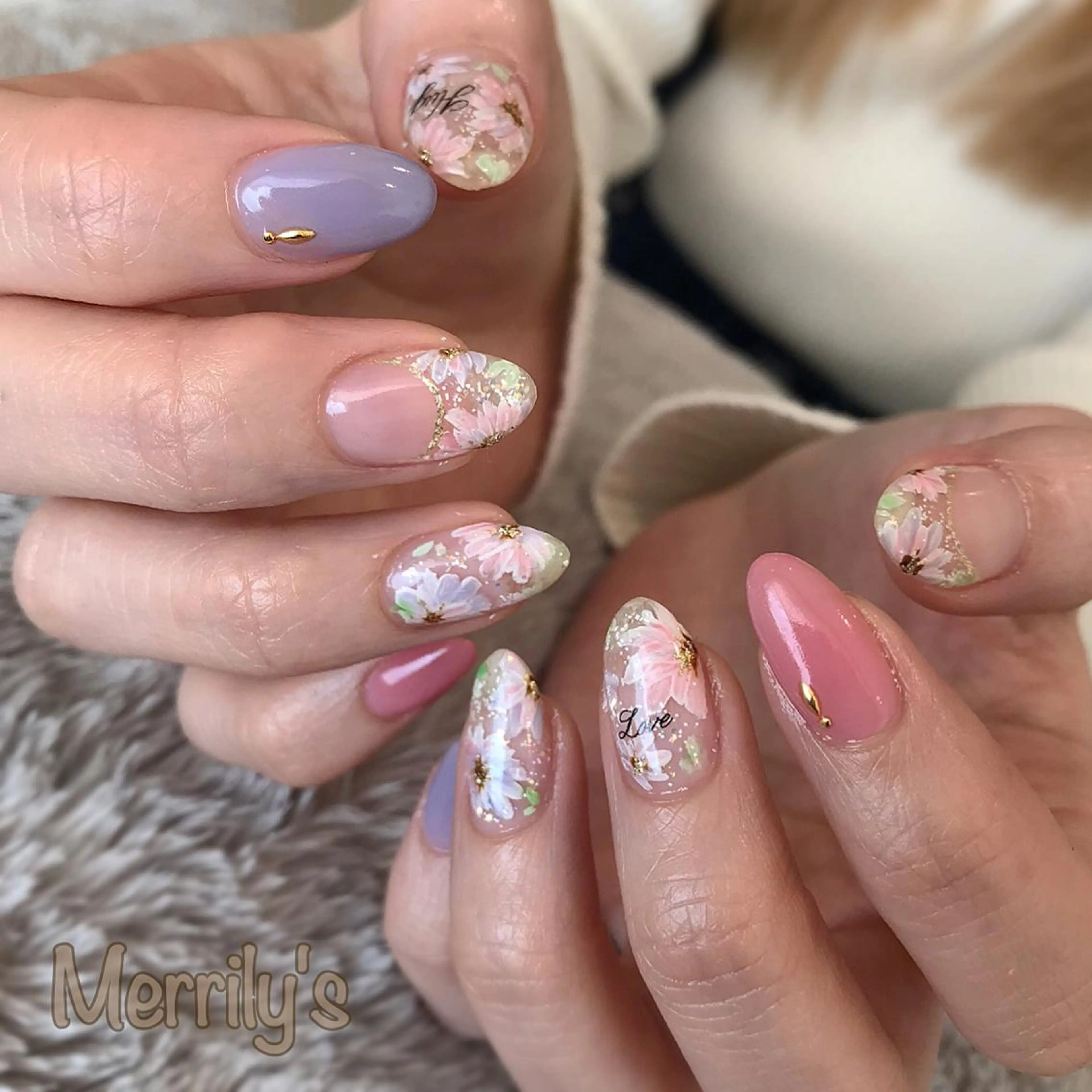 ジェルネイル💅🏻アート2本込み！（当店オフあり）の写真