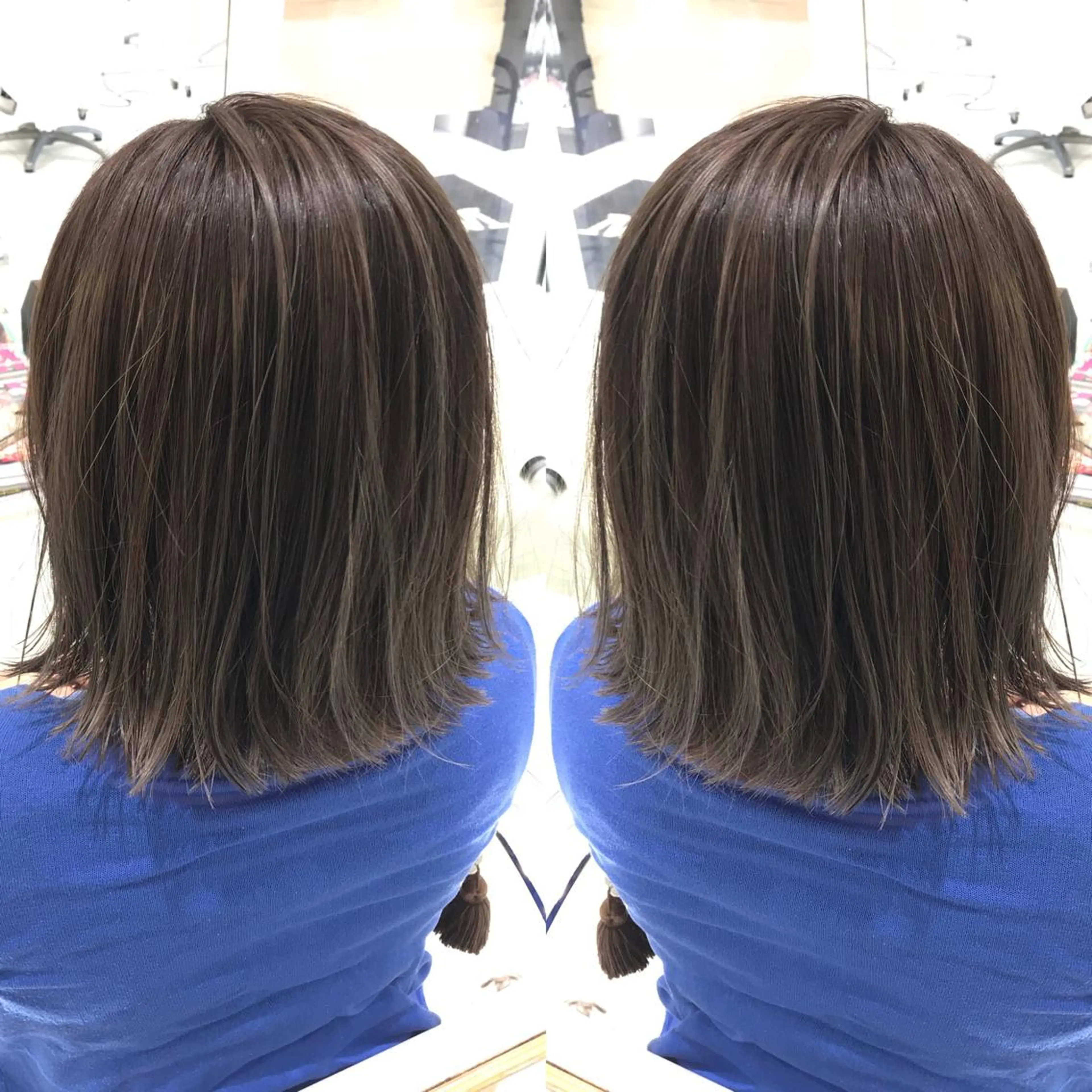 ミディアム カラー D.log 大和西大寺店所属・川崎 雅大のヘアスタイル