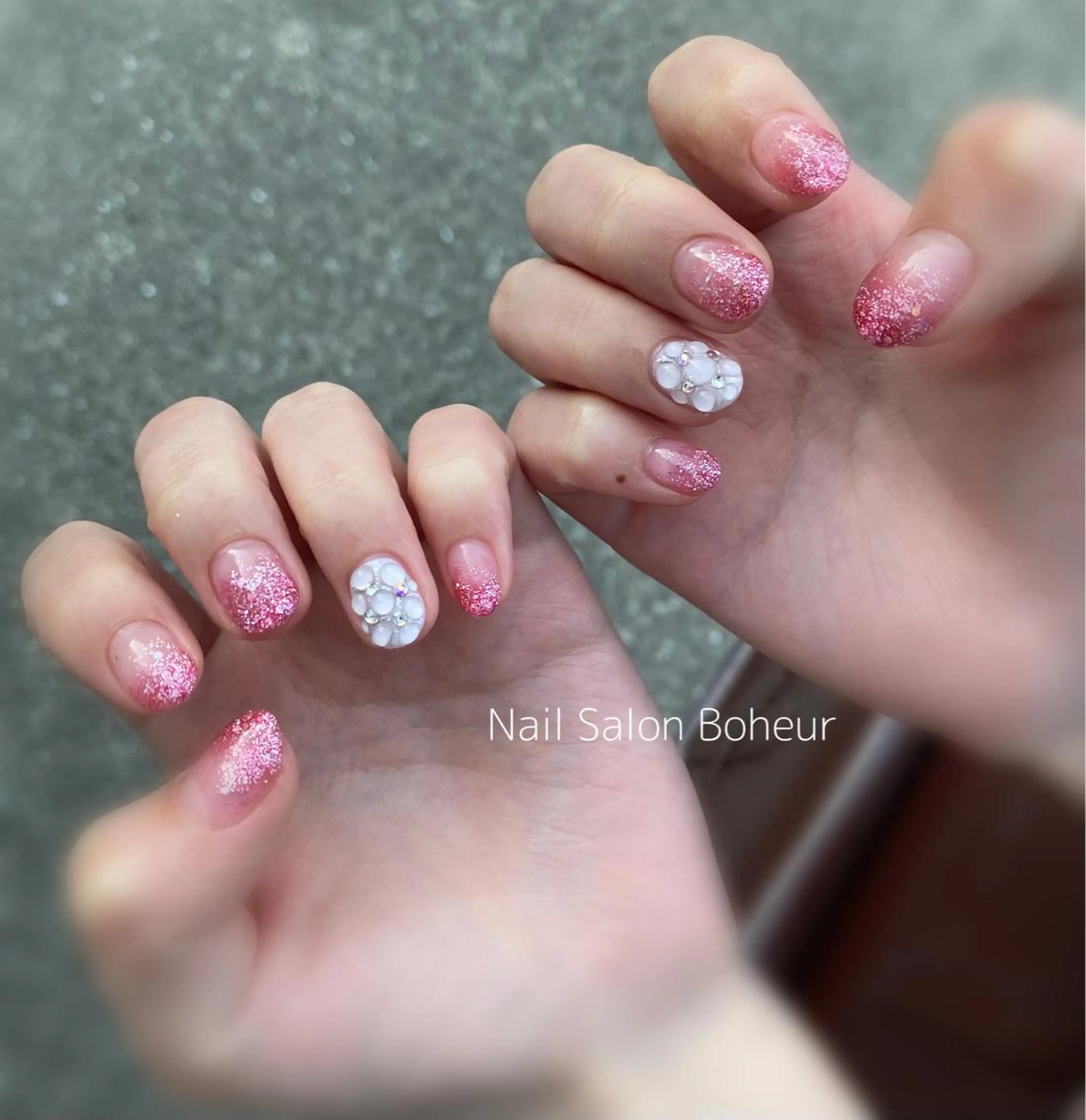 ネイル Nail Salon Bonheurのネイルデザイン