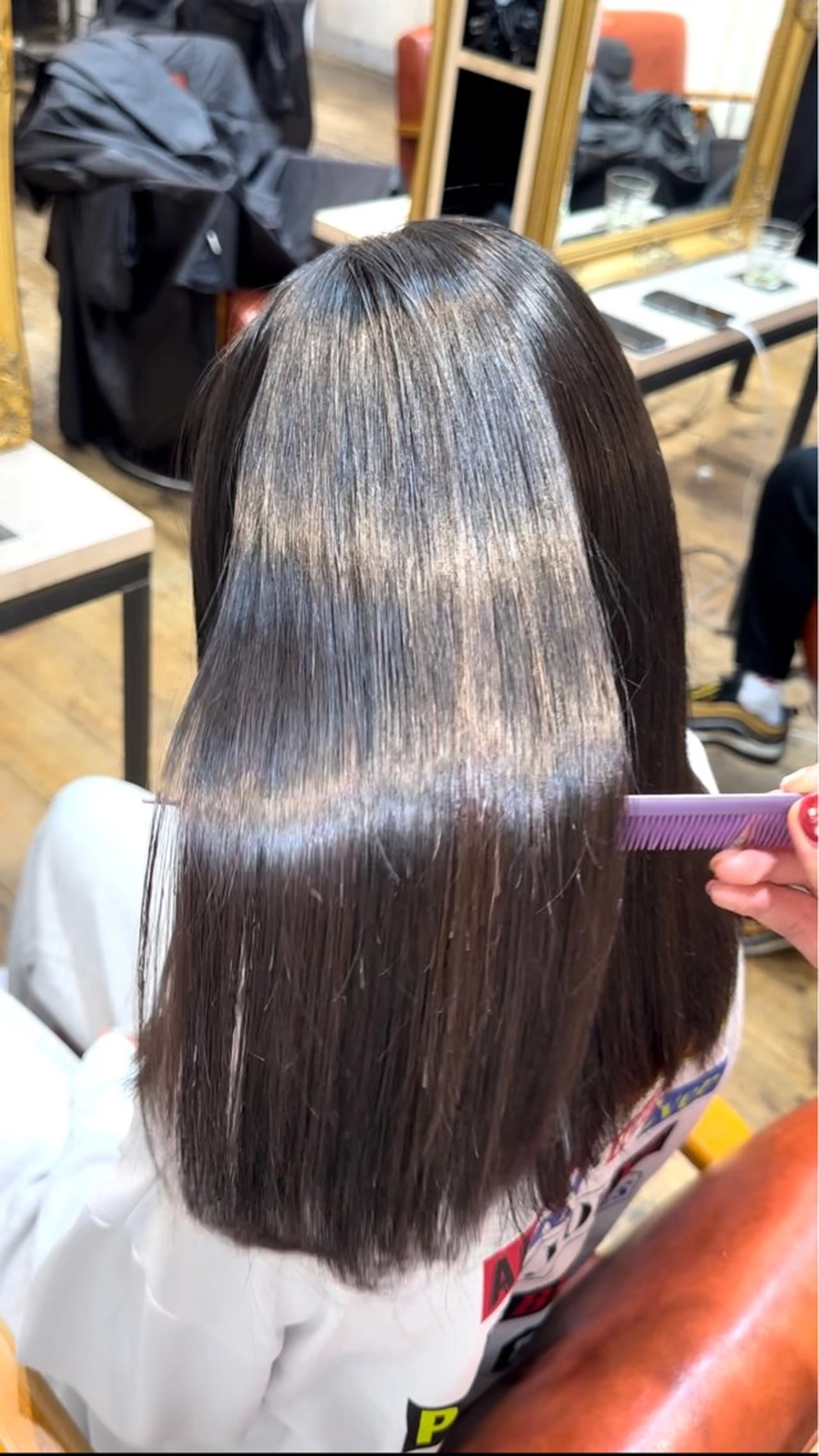 【ダメージケアコース】カット+縮毛矯正+5stepトリートメントの写真