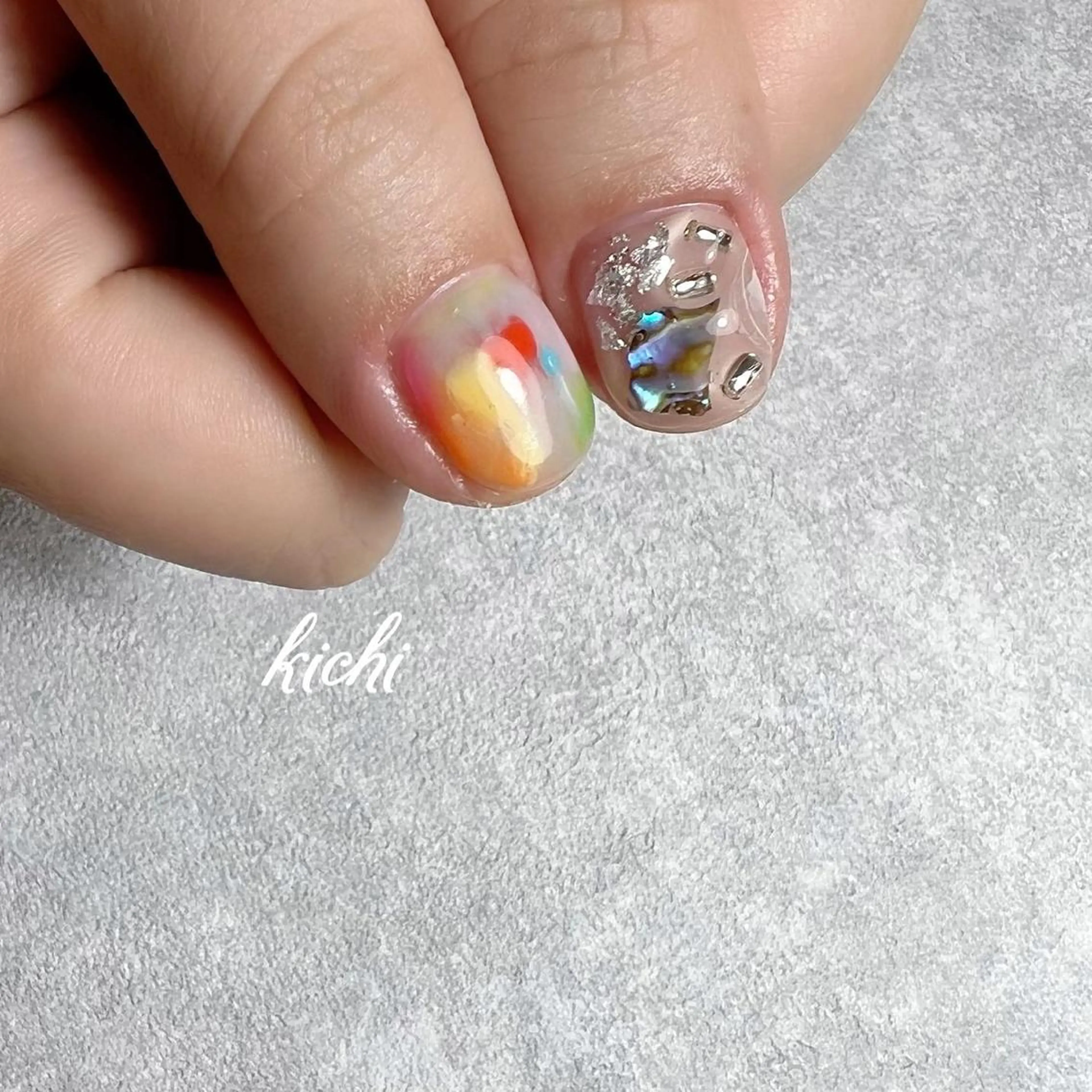 ネイル kichi･:* みじゅのネイルデザイン