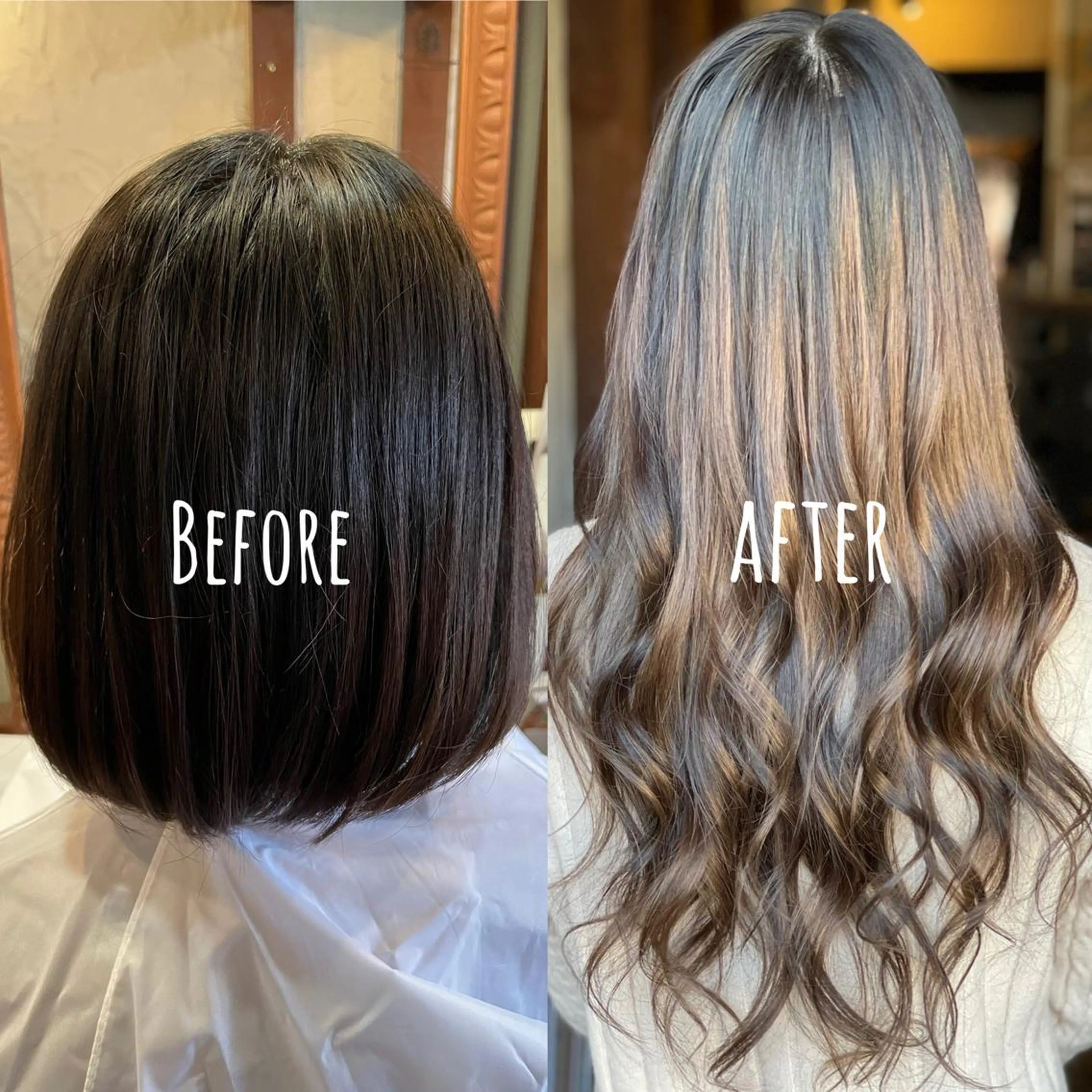 ロング シールエクステ エクステ カット エクステ ReHyd BEAUTÉ salon&store 心斎橋店所属・❤️MASAKO❤️ 🌸🩷エクステ🩷のヘアスタイル