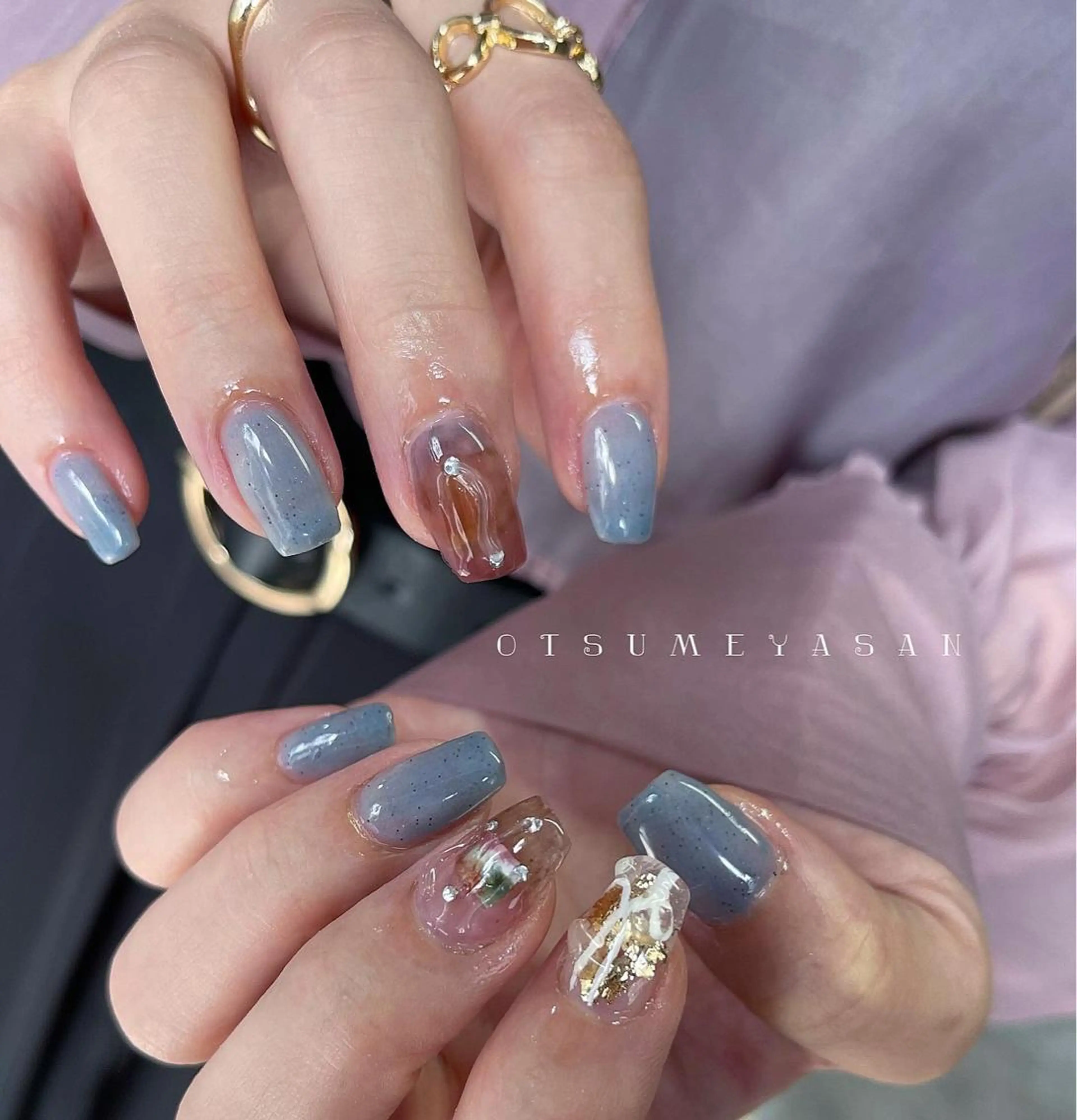 ネイル otsumeyasan所属・わたなべ ちかのネイルデザイン