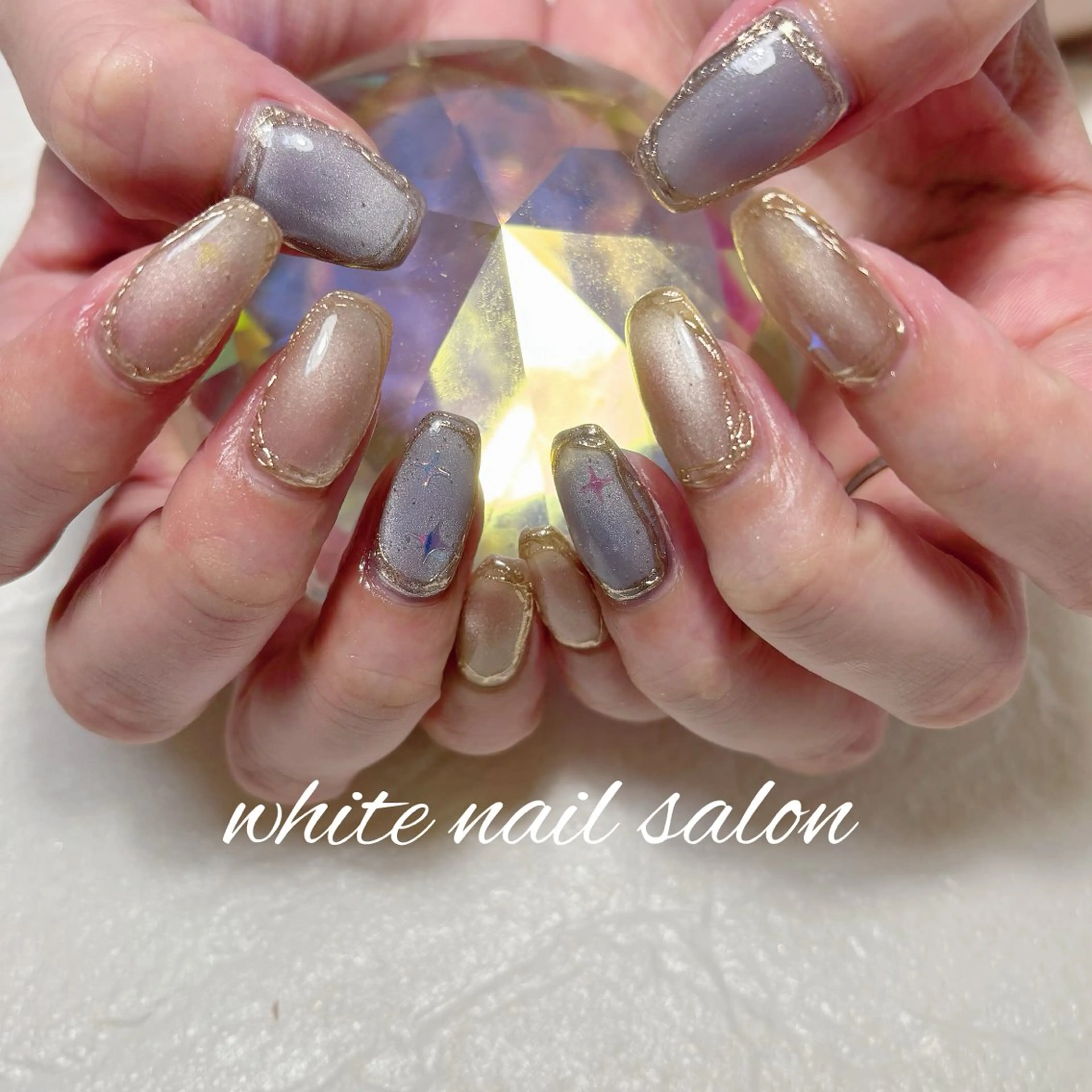 ネイル フットネイル ハンドネイル white nail salonのネイルデザイン