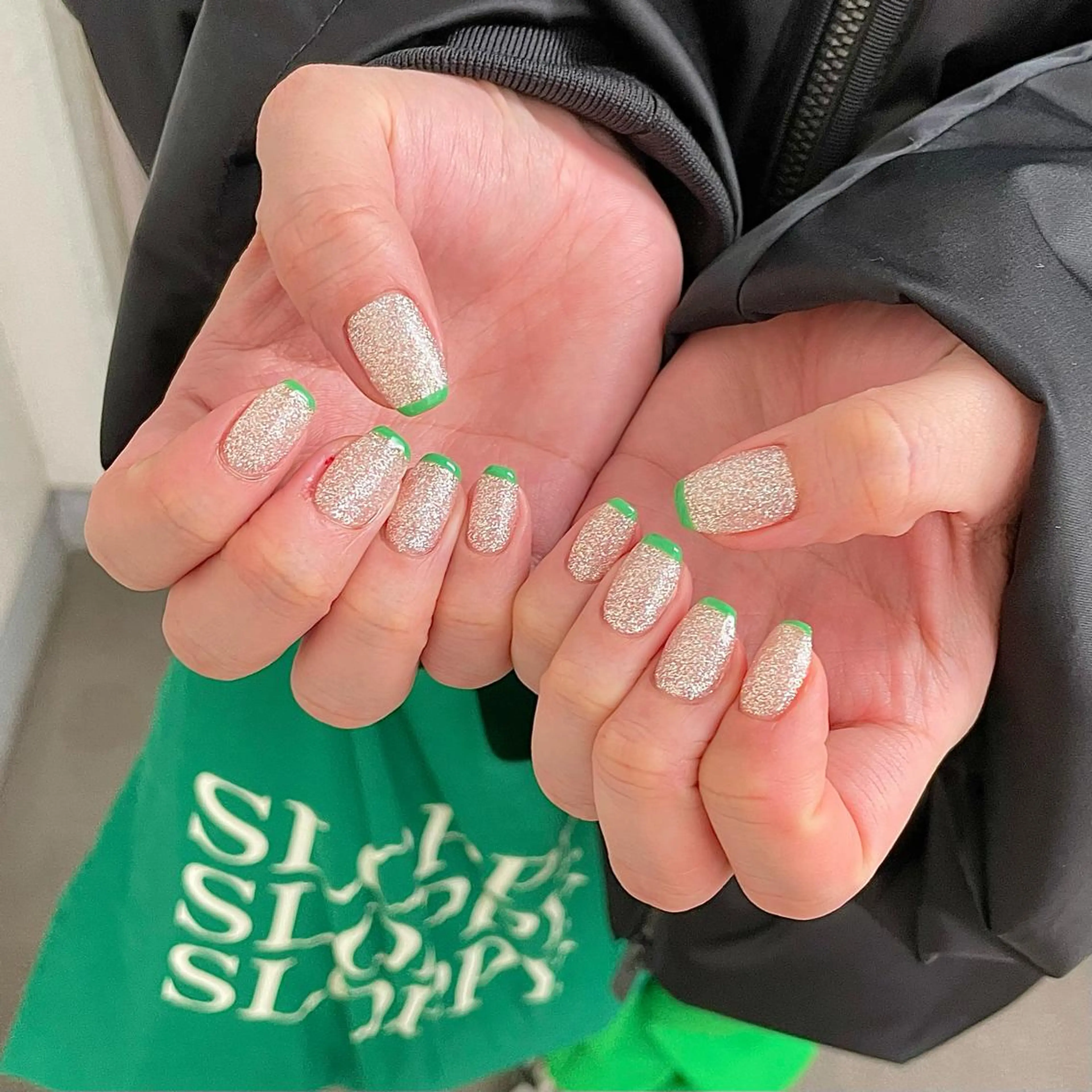 ネイル フレンチネイル ハンドネイル Nailsalon BLOOM🌷 山崎のネイルデザイン