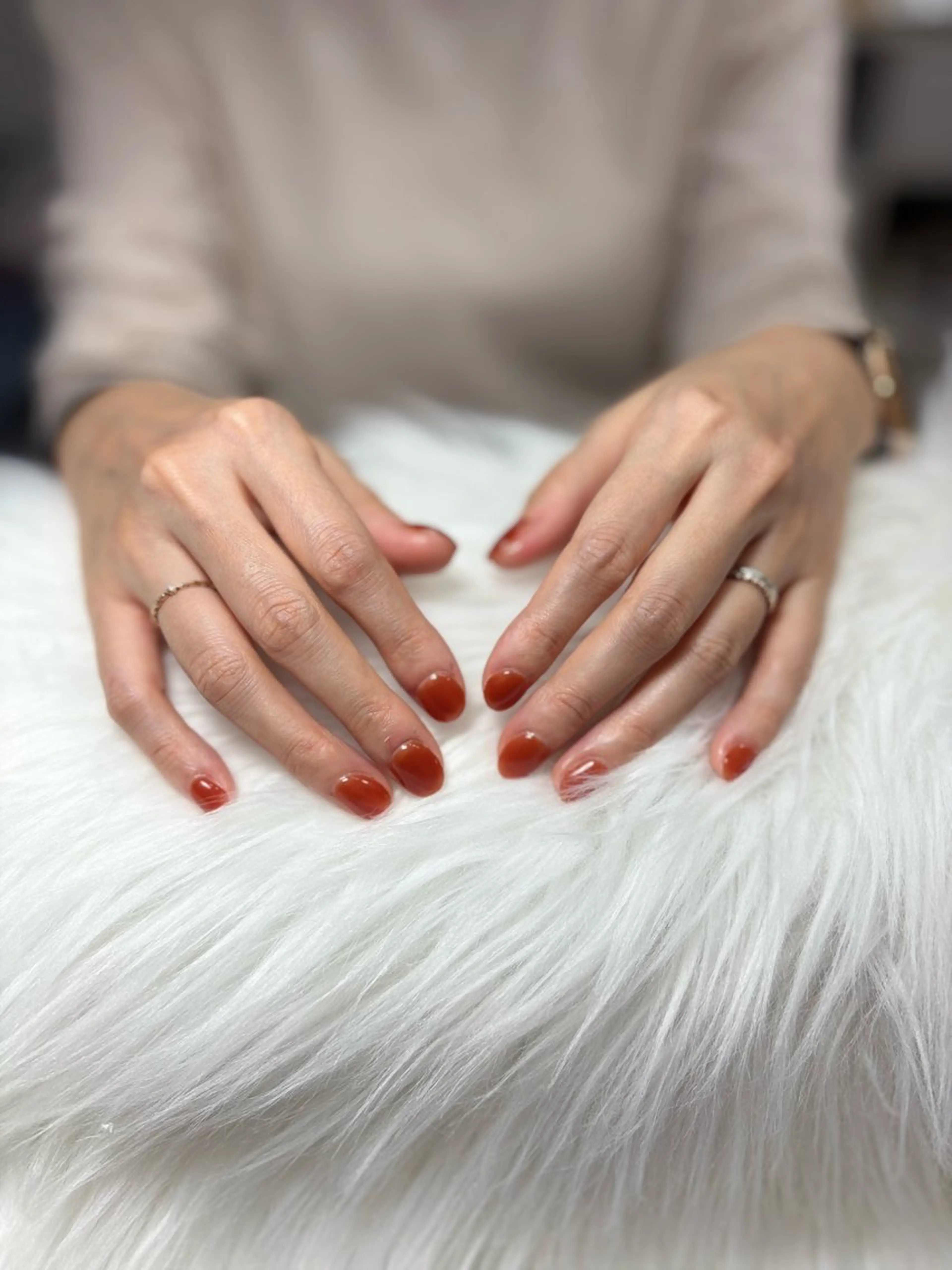 ネイル アートネイル 長さ出し ジェルネイル マグネットネイル ニュアンスネイル ハンドネイル なな_ CloudyChanのネイルデザイン