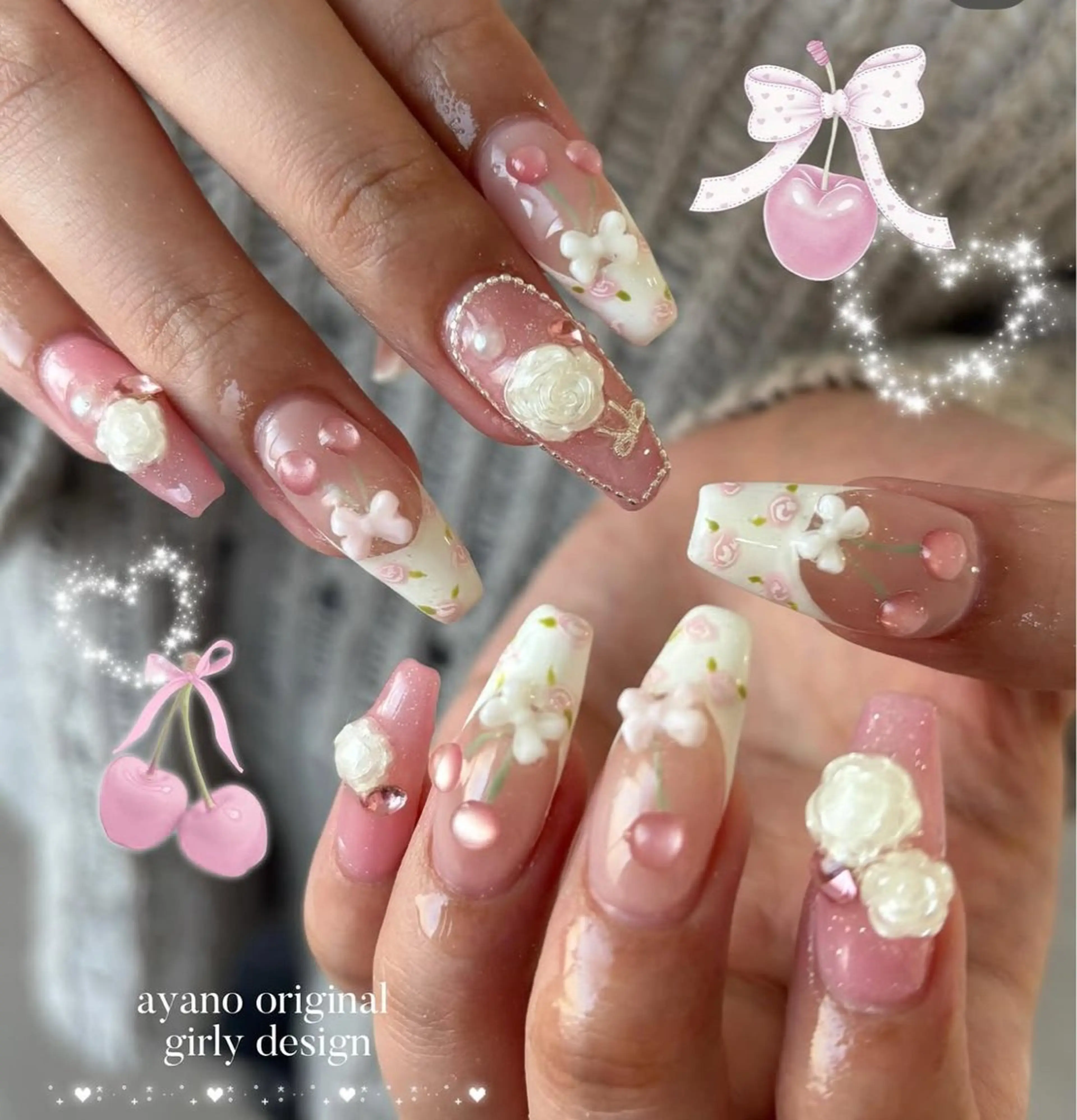 ネイル フレンチネイル グラデーション 韓国ネイル マグネットネイル シンプルネイル ハンドネイル CoMo Nail Studio所属・CoMo Nailのネイルデザイン