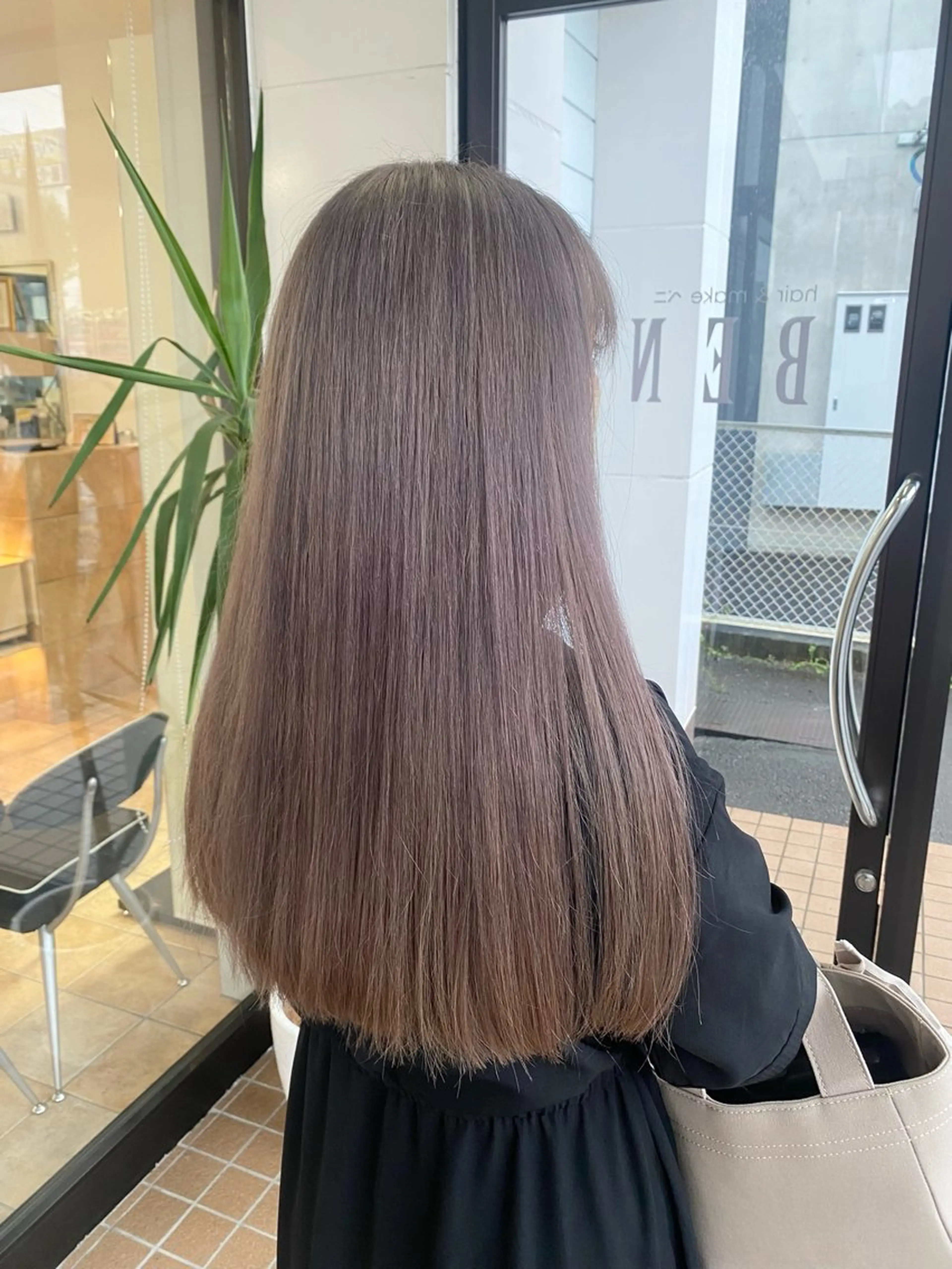 ロング ヘアカラー トリートメント 🇰🇷韓国風顔周り NANAMI🇰🇷のヘアスタイル