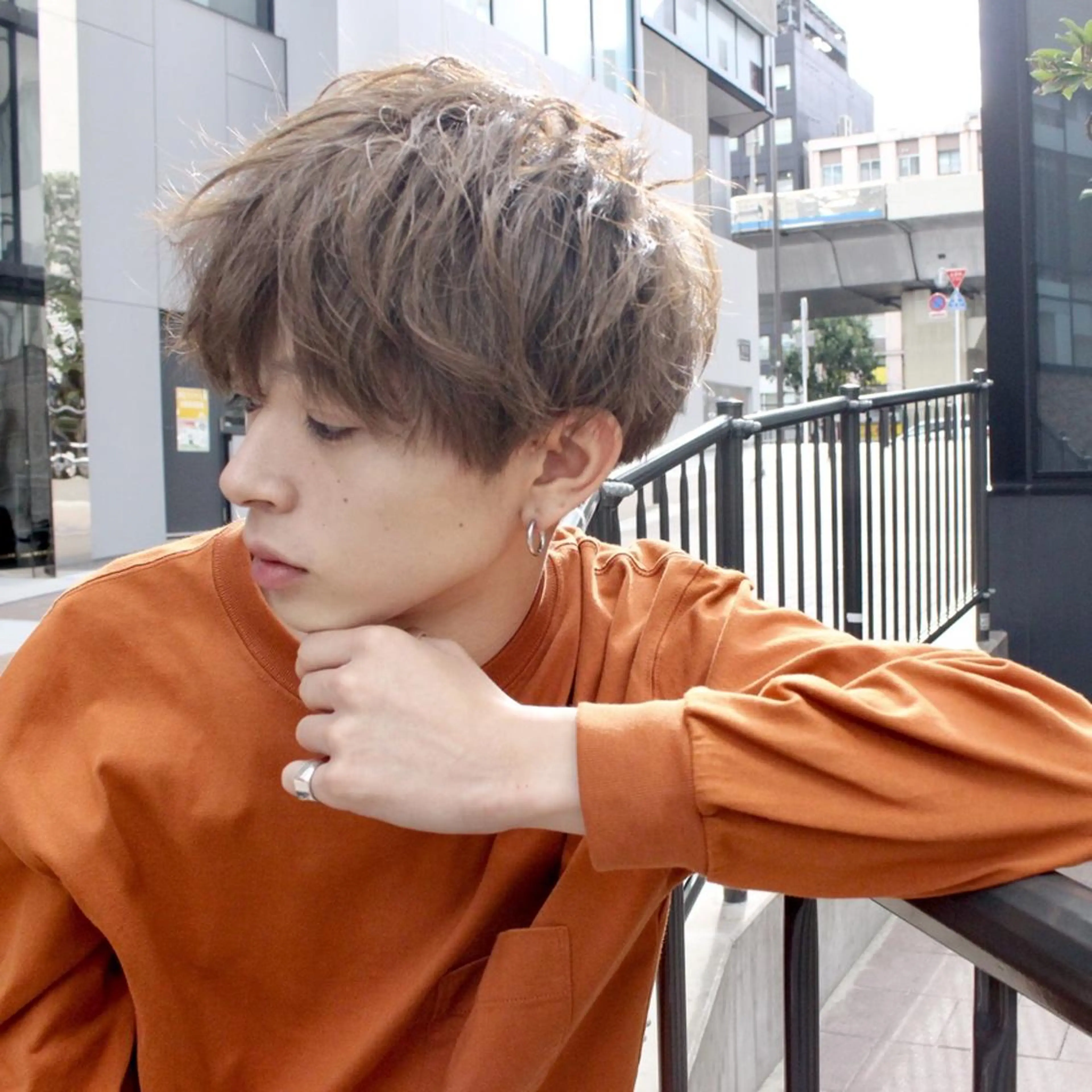 メンズ パーマ カルマパーマ メンズパーマ ツーブロック 刈り上げ メンズベリーショート カット N° anfeel 渋谷🪞🫧のヘアスタイル