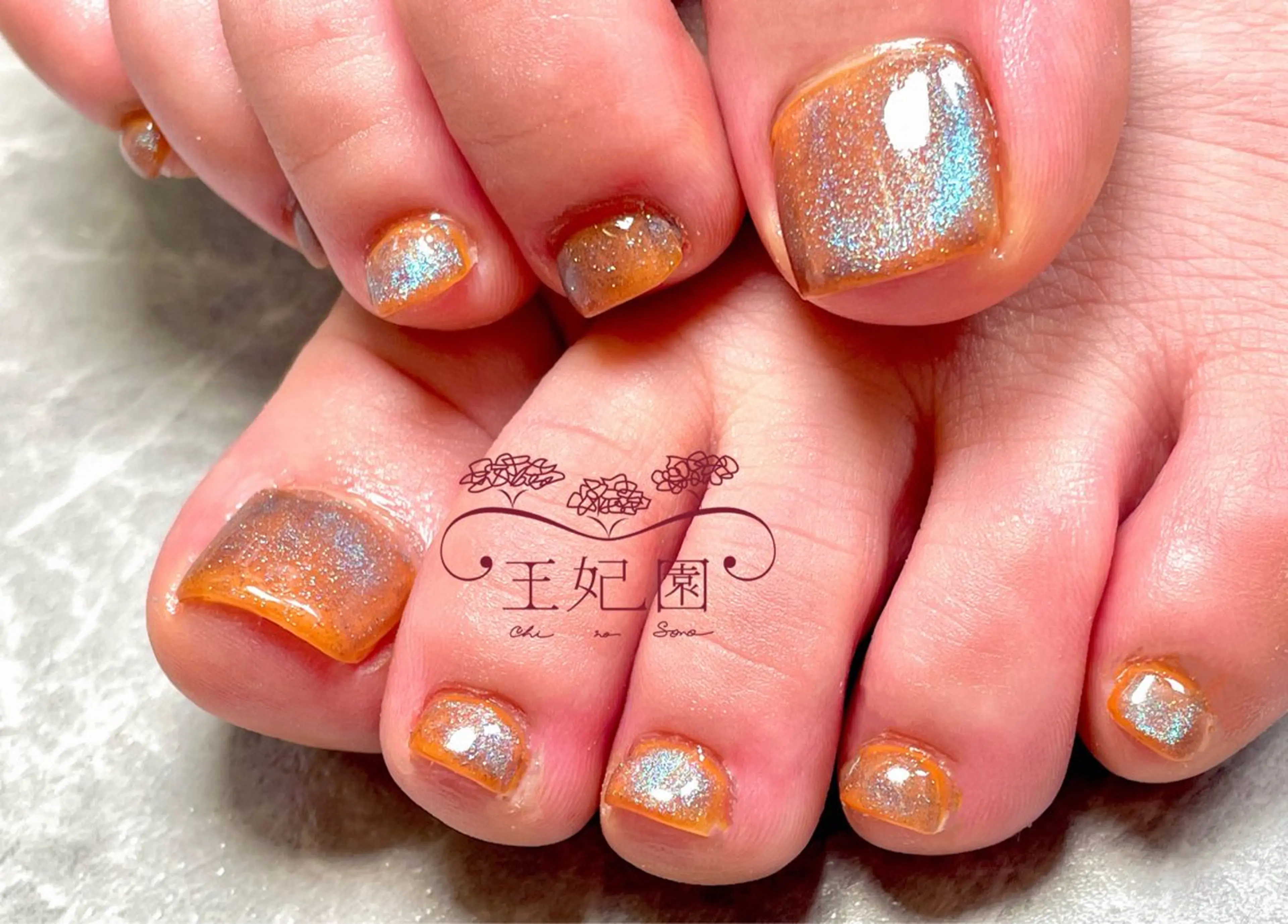 ネイル フットネイル マグネットネイル ワンカラーネイル ハンドネイル フットネイル ハンドケア nail salon王妃の園所属・王妃の園 ohinosonoのネイルデザイン