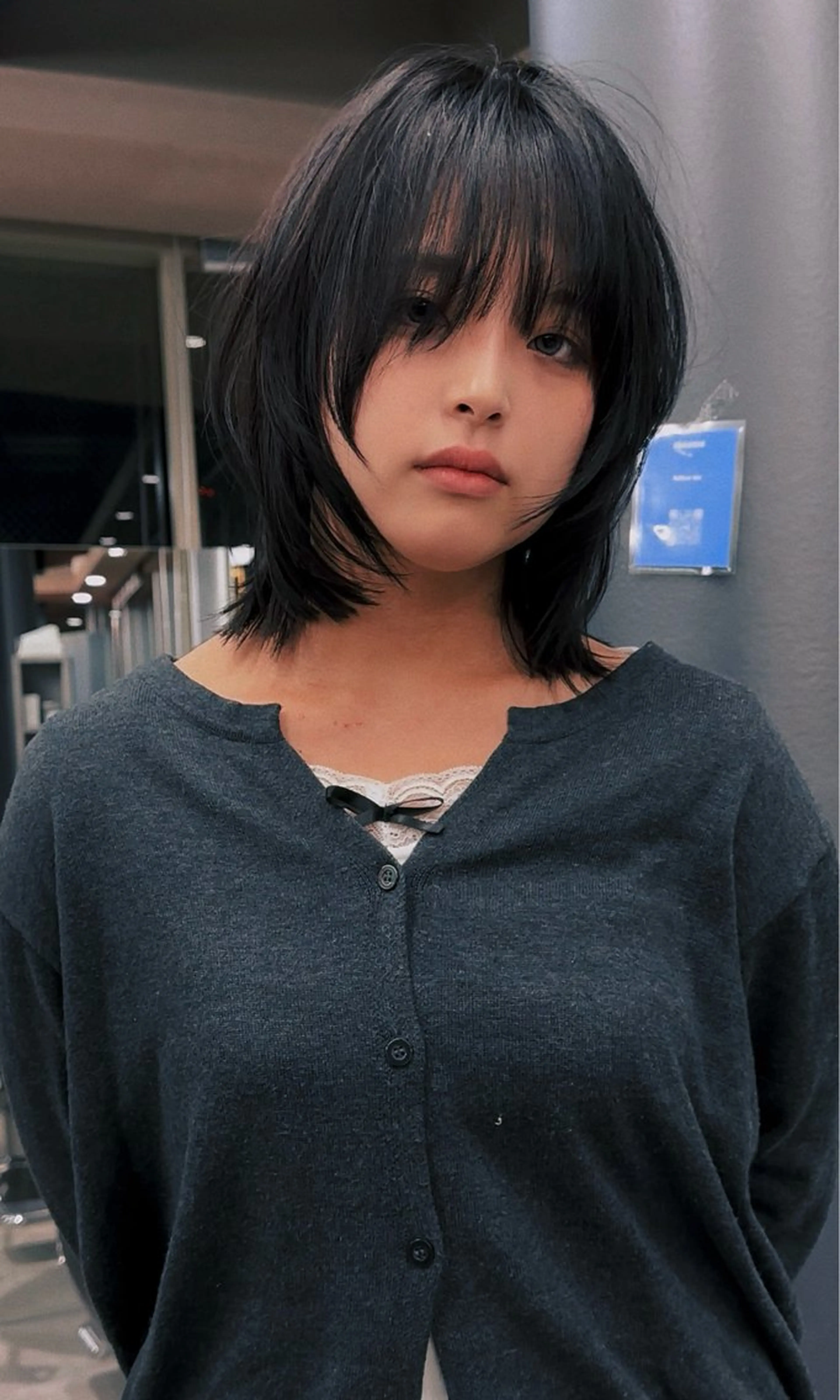 ミディアム 渡辺 良城のヘアスタイル