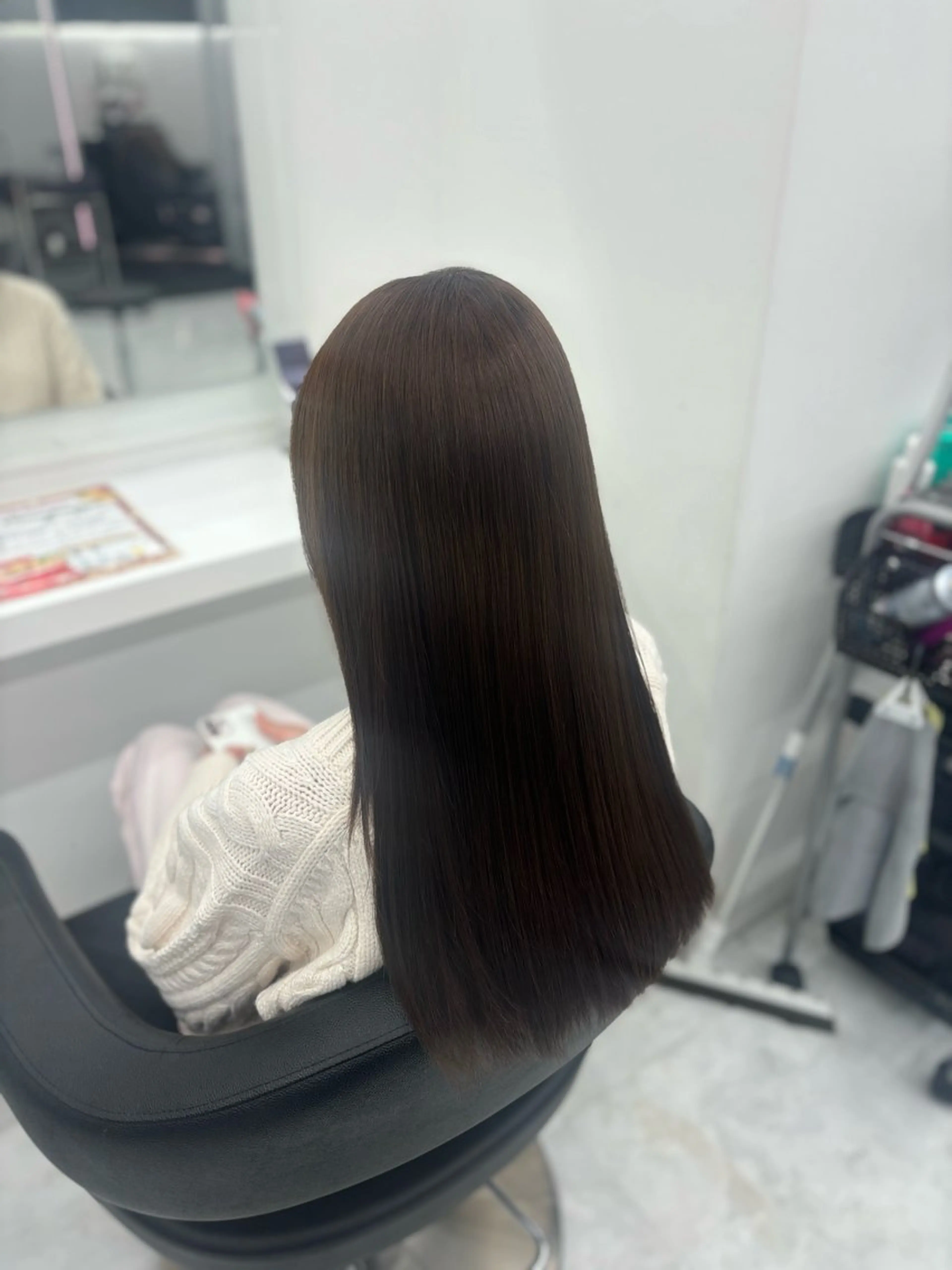 セミロング カラー ヘアカラー トリートメント 🤍レイヤー/顔周り 暖色hirari🤍のヘアスタイル