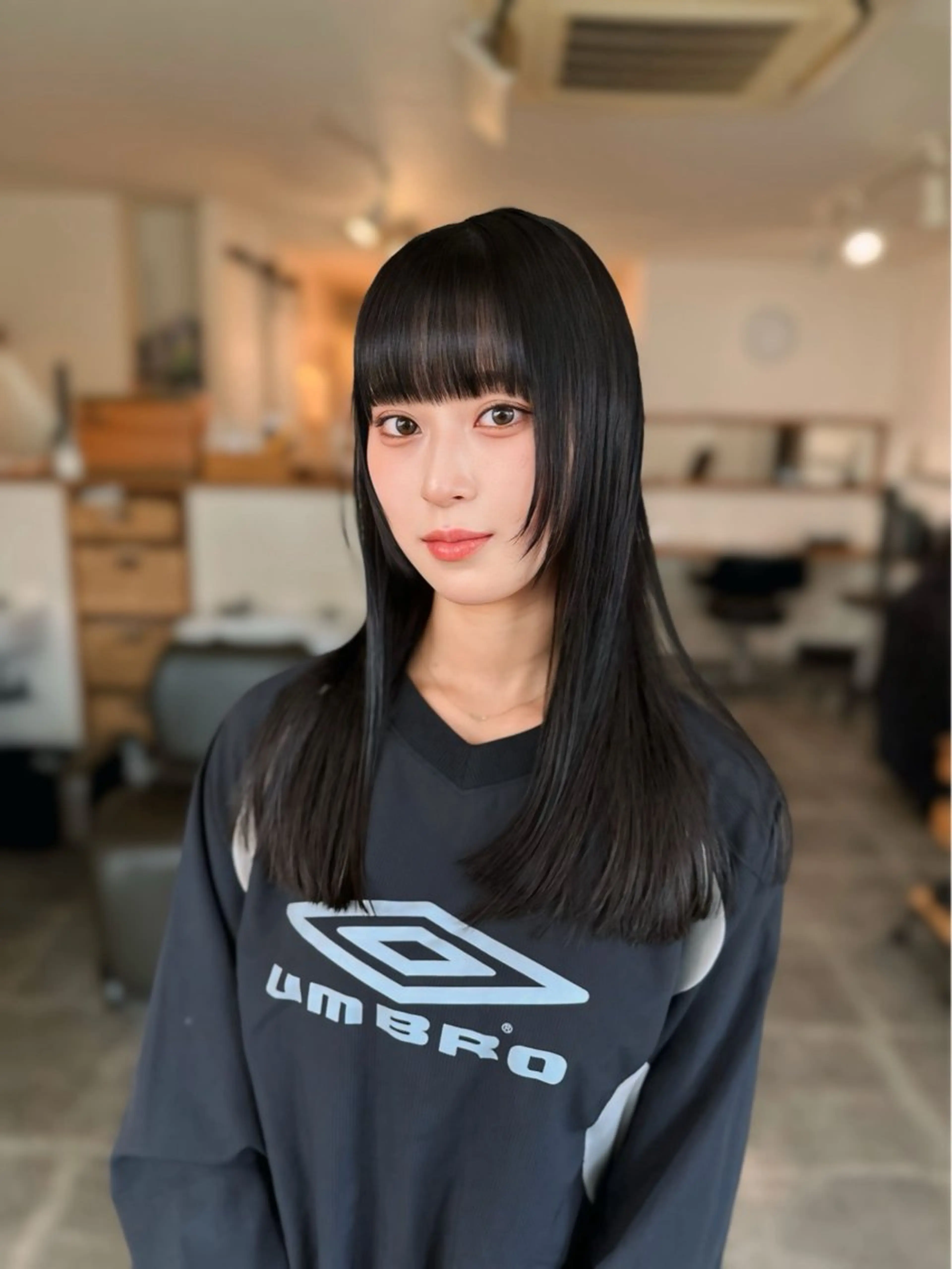 ⭐️当日限定⭐️カット+シングルカラー+トステアトリートメントの写真