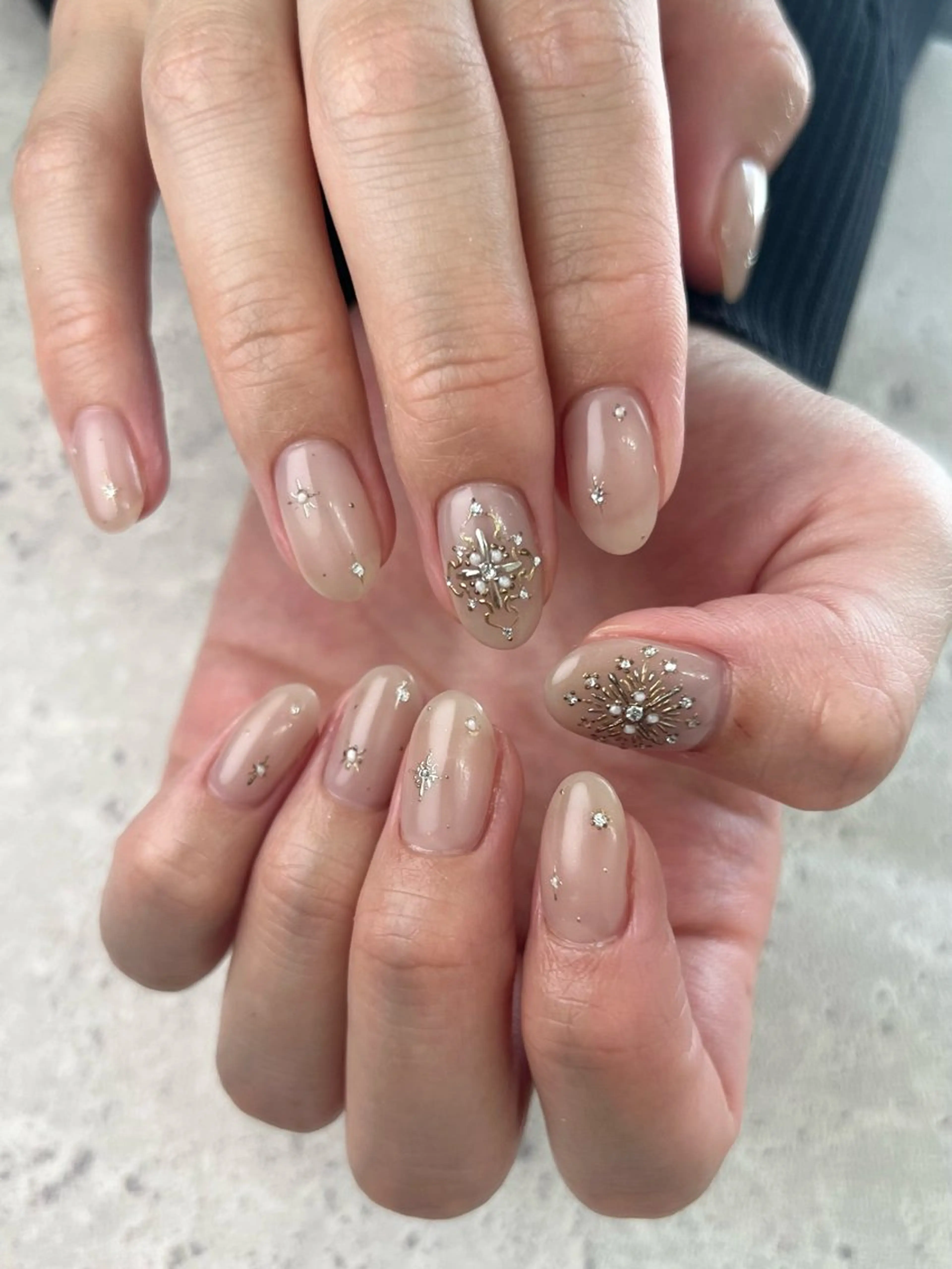ネイル ハンドネイル フットネイル AURA nailartのネイルデザイン