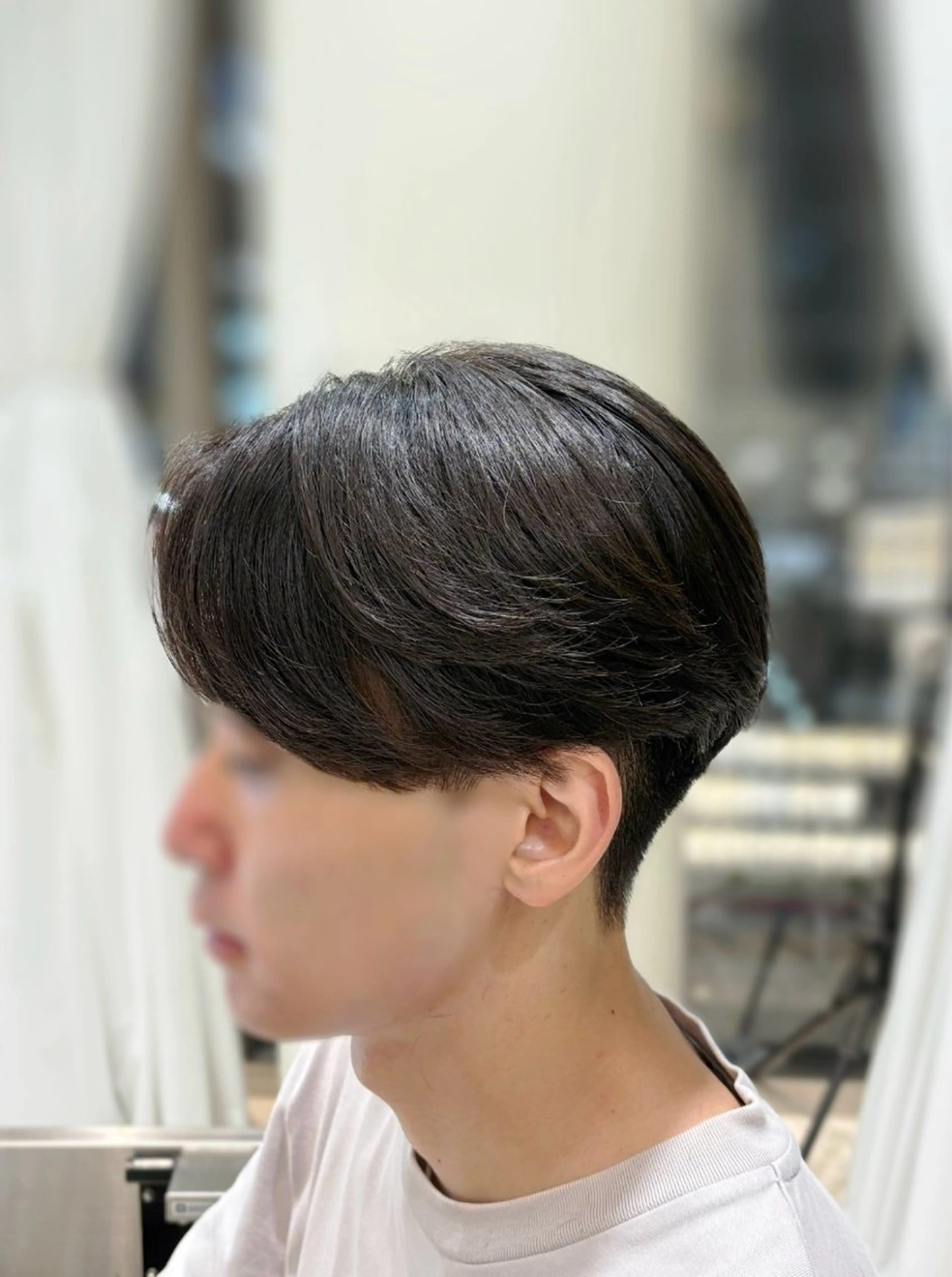 メンズ カット 縮毛矯正 曲がる縮毛矯正 川島爽楽のヘアスタイル